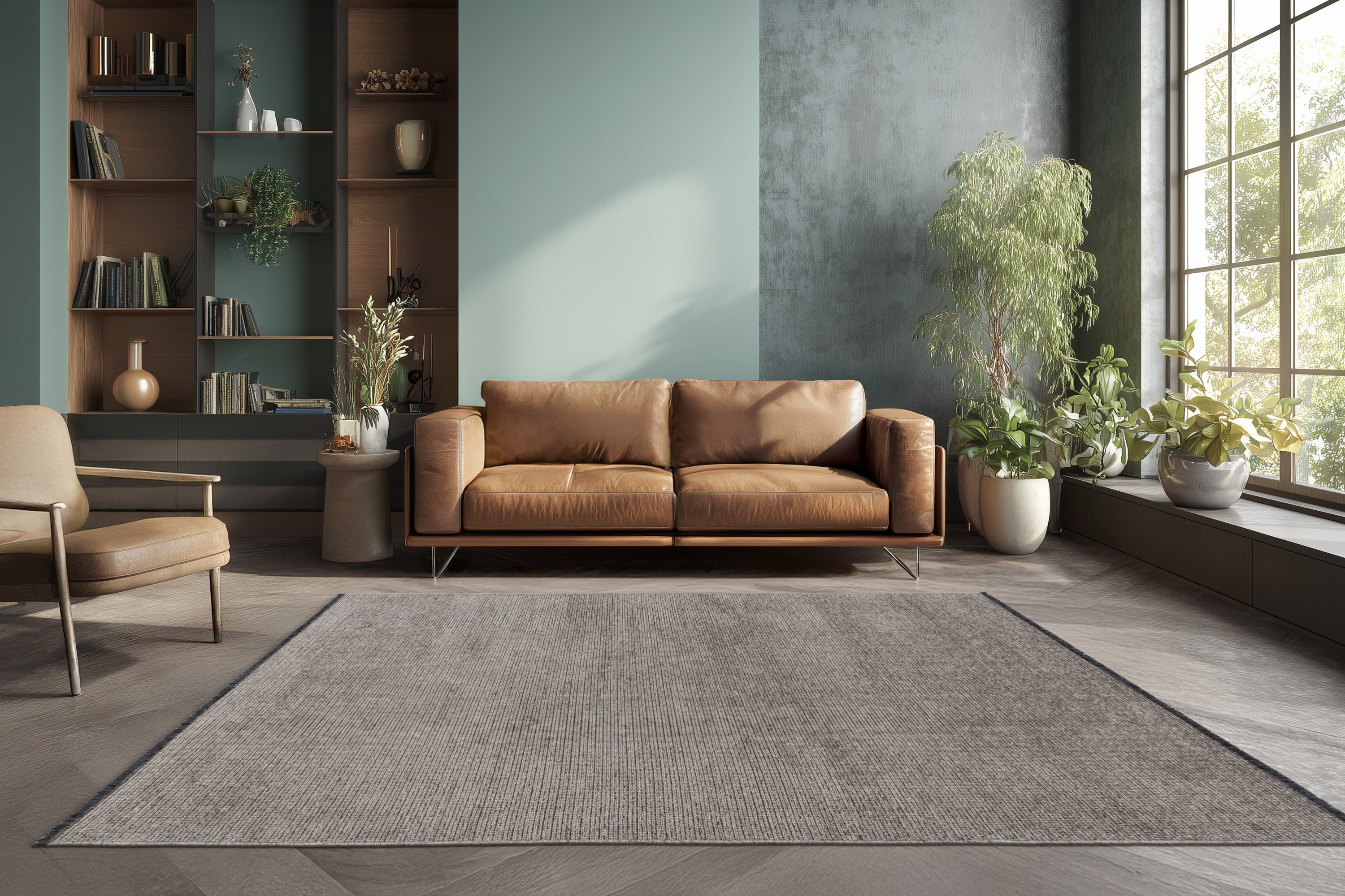 Teppich ROMA silber