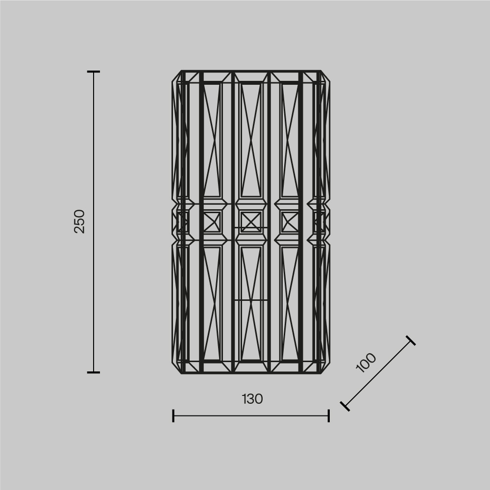 Wandleuchte FACET