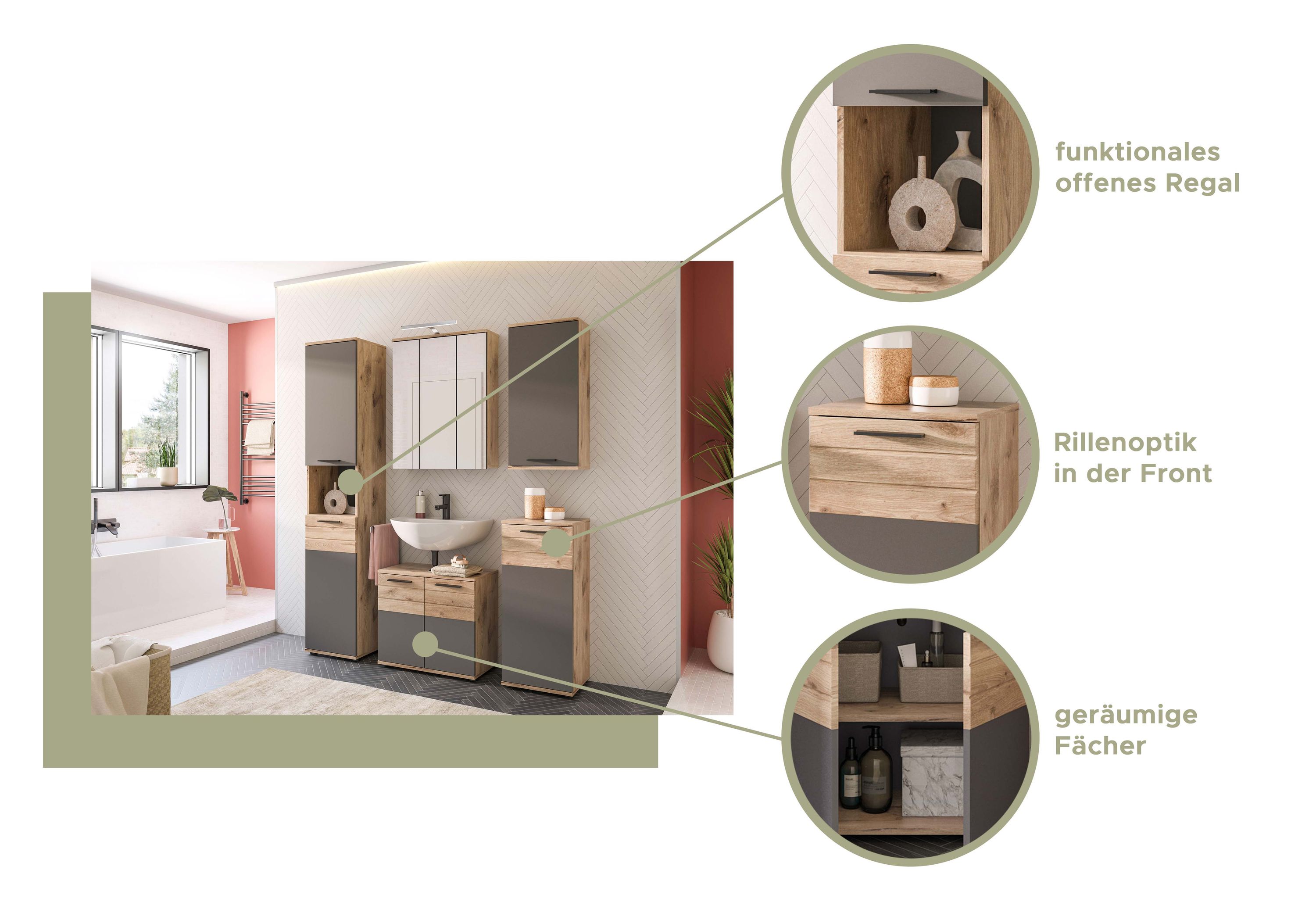 Spiegelschrank MASON