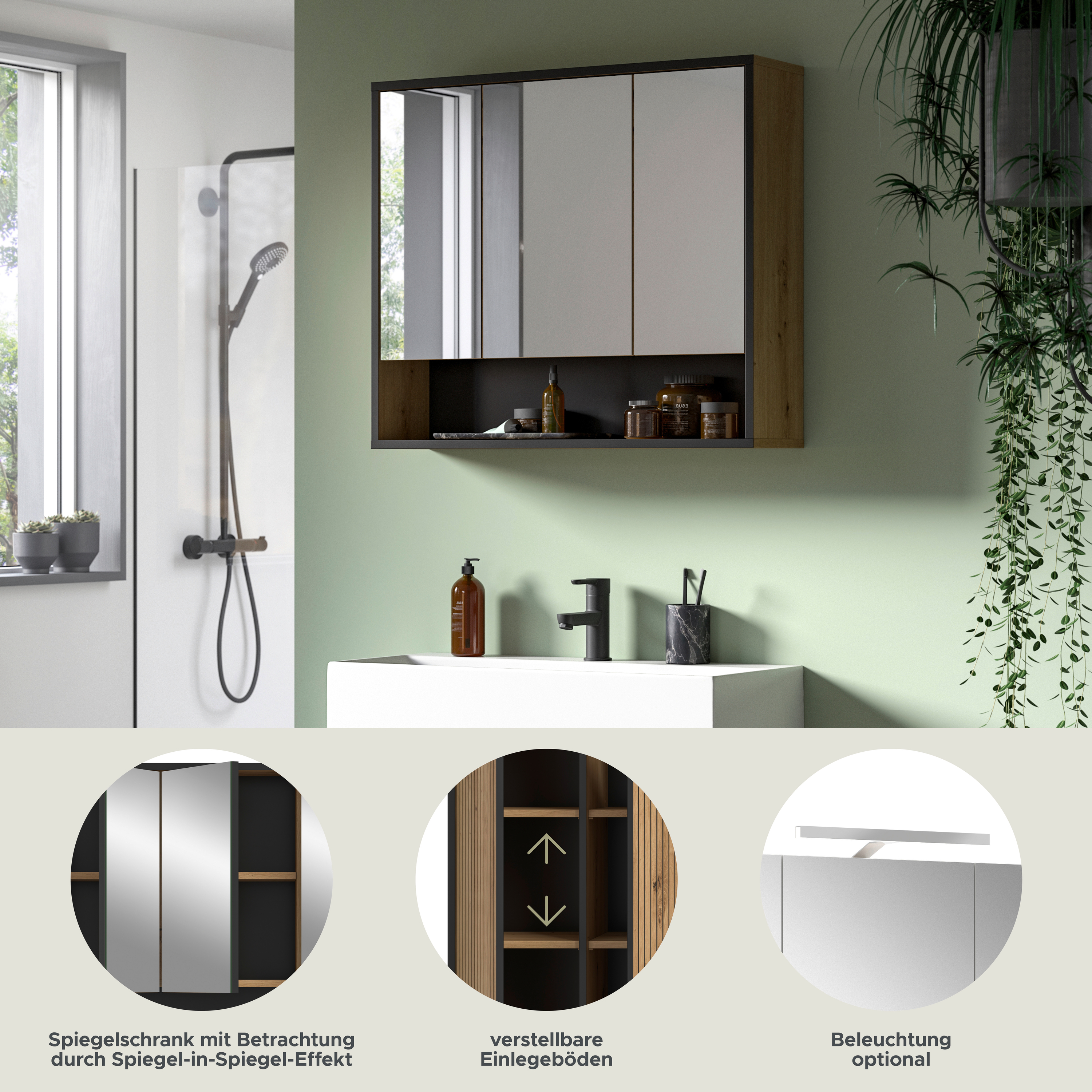 Spiegelschrank BAGNO