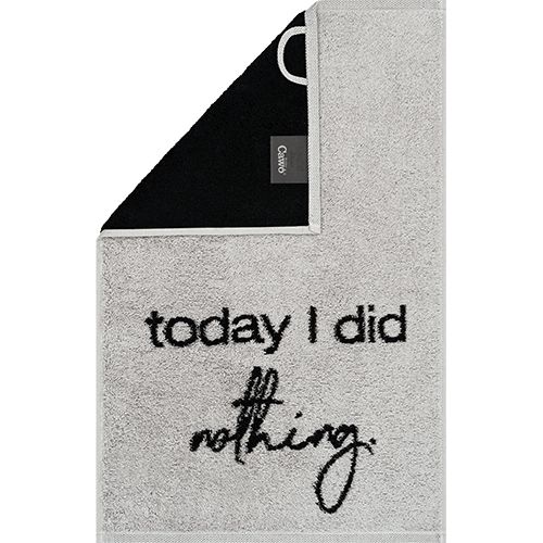 Gästetuch today I did nothing