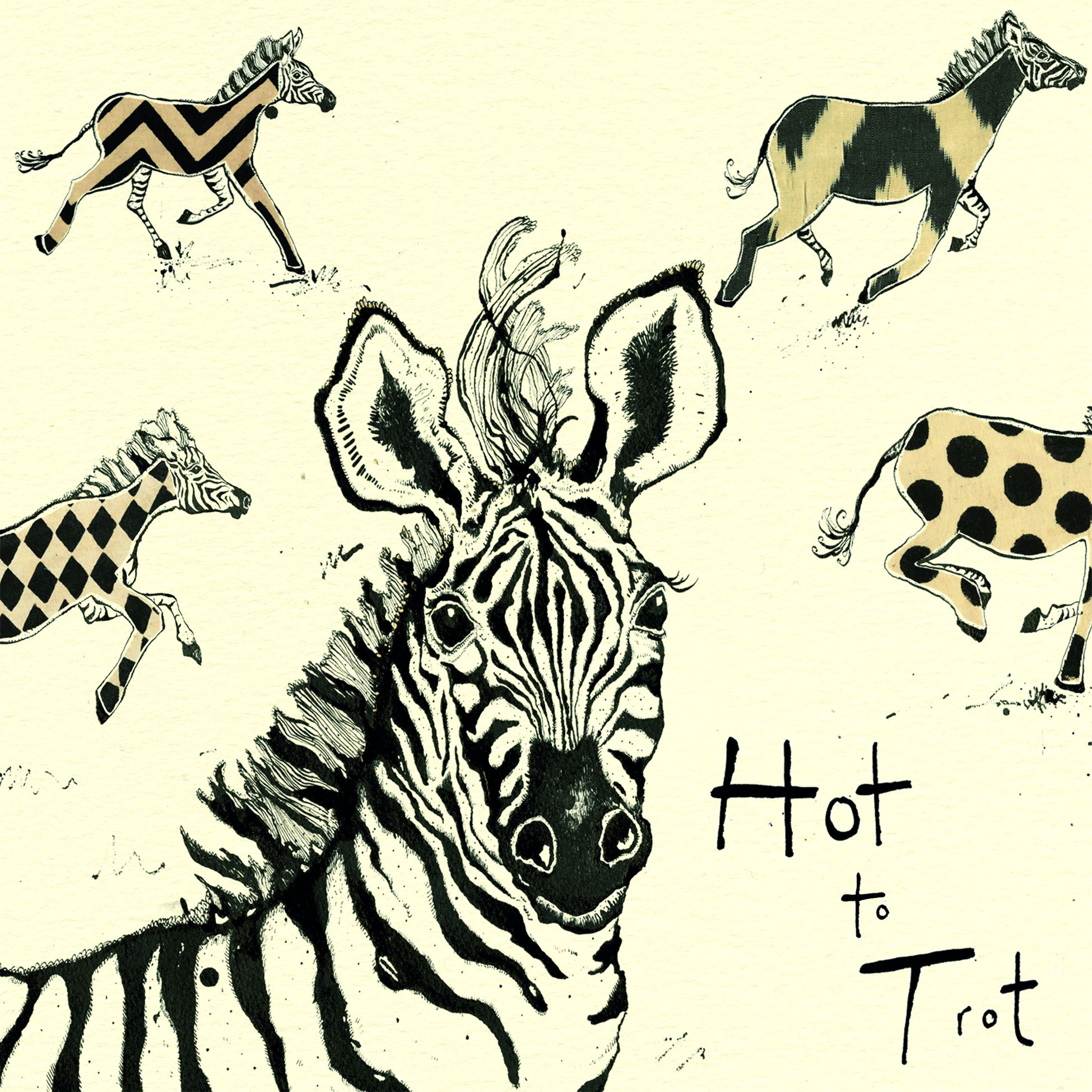 Servietten HOT TO TROT