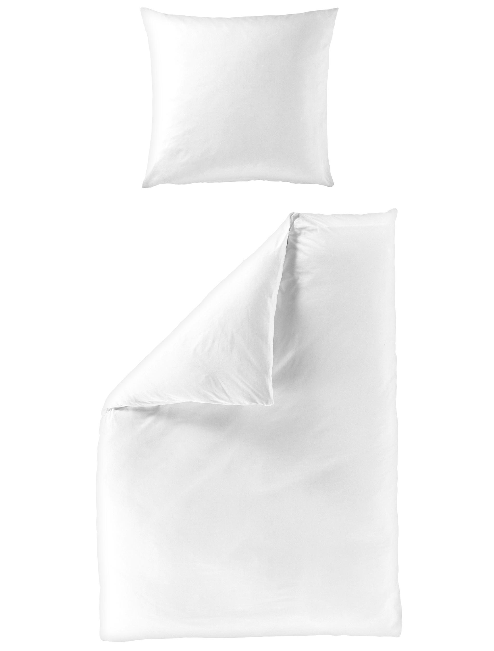 Bettwäsche Mako-Satin white