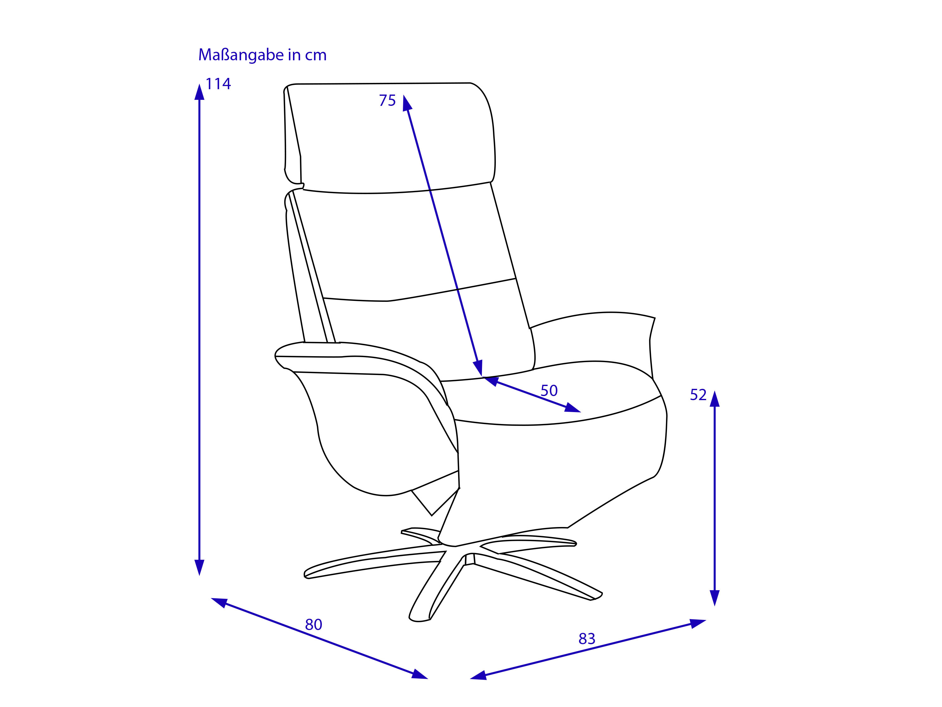 Relaxsessel HARPER KHARTUM