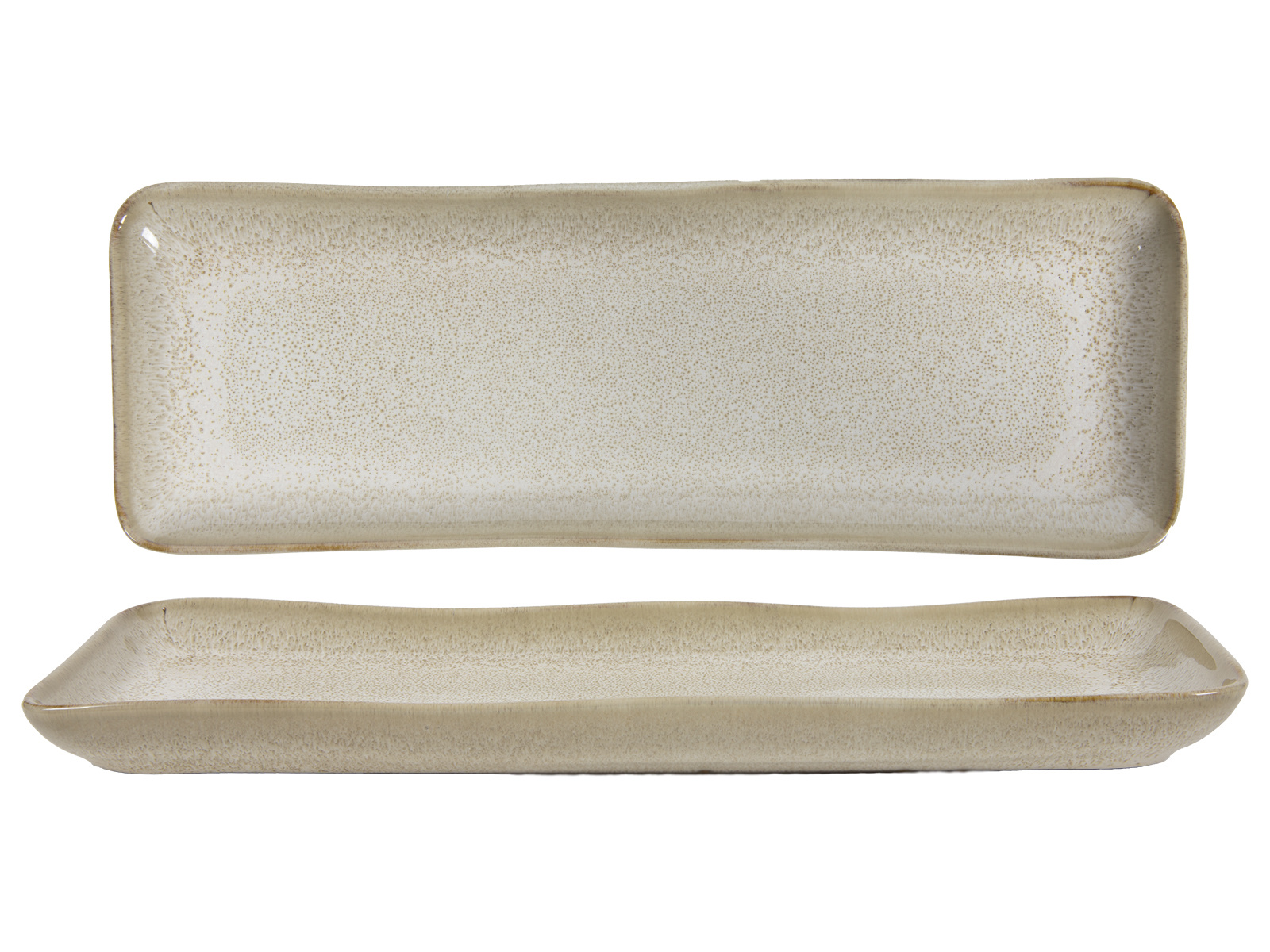 Servierplatte SEPIA beige