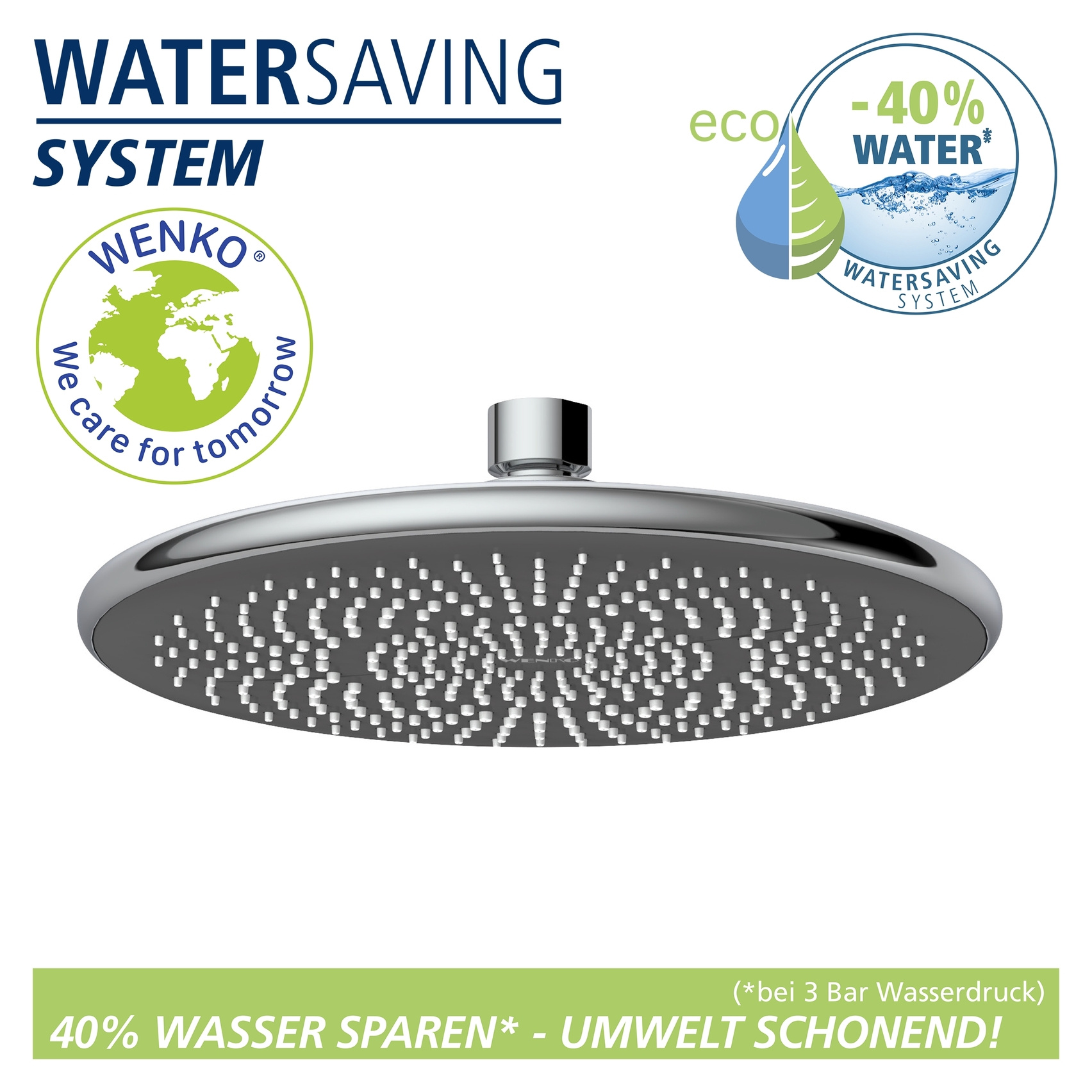 Regenduschkopf WATERSAVING