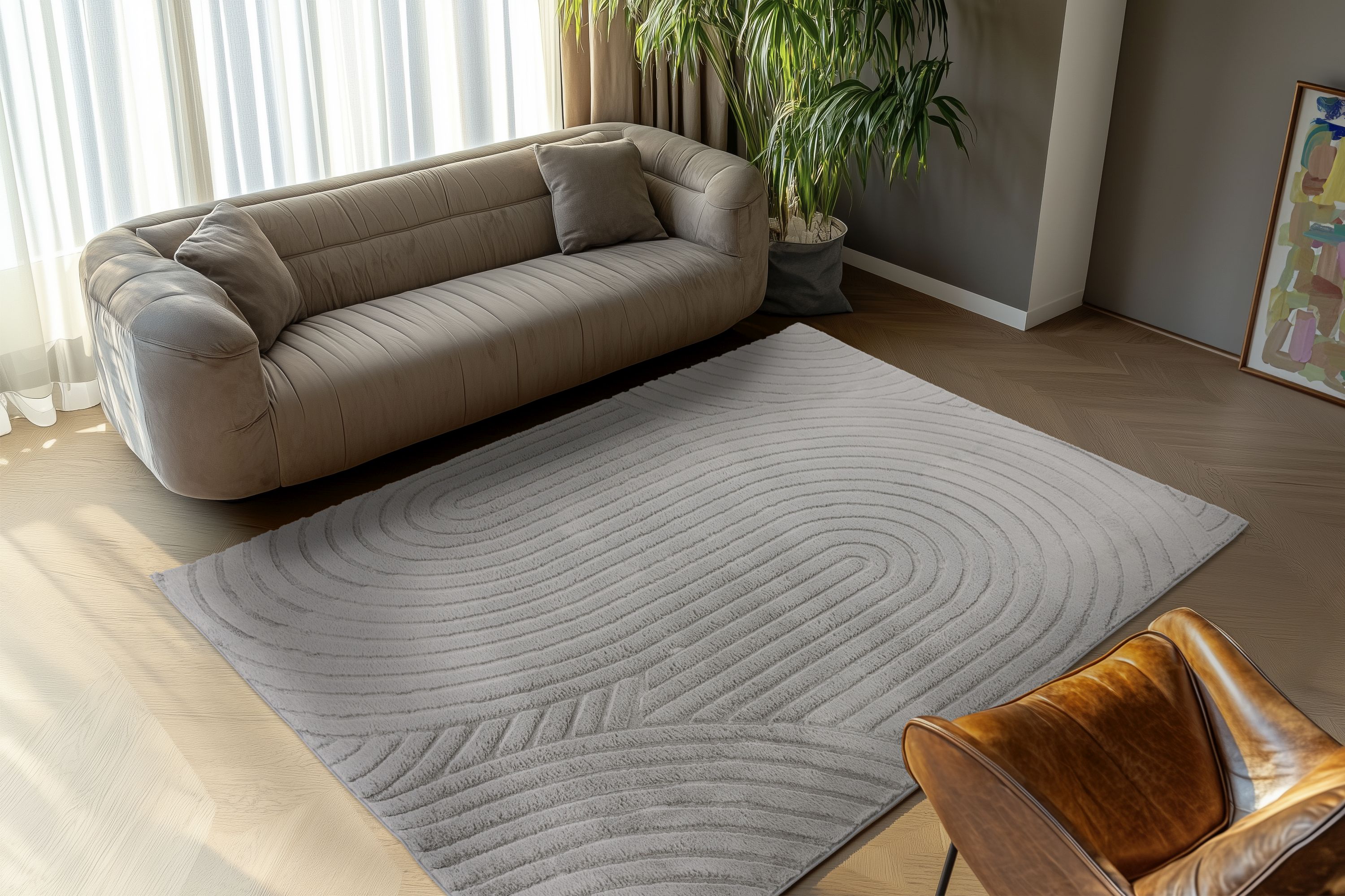 Teppich COMFORT silber