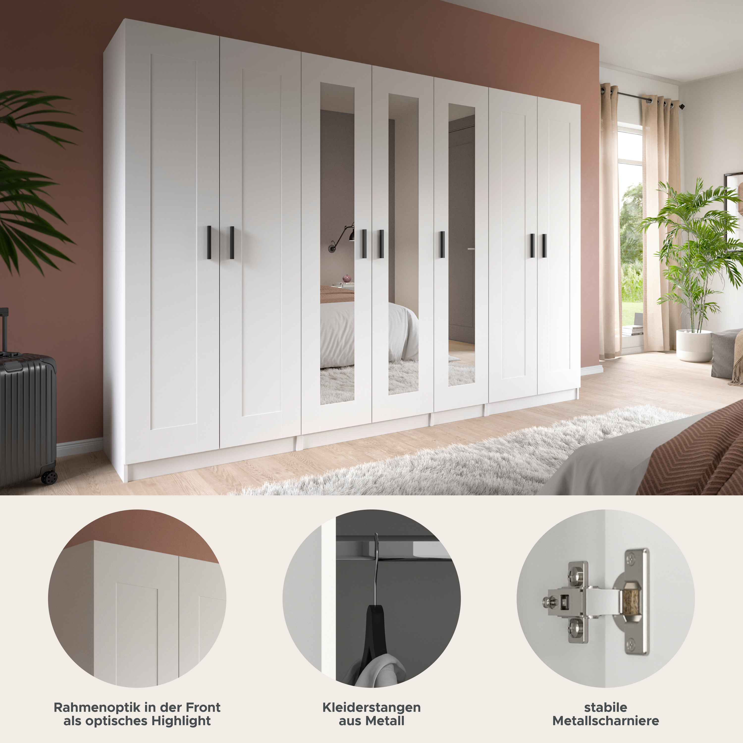 Kleiderschrank VISBY