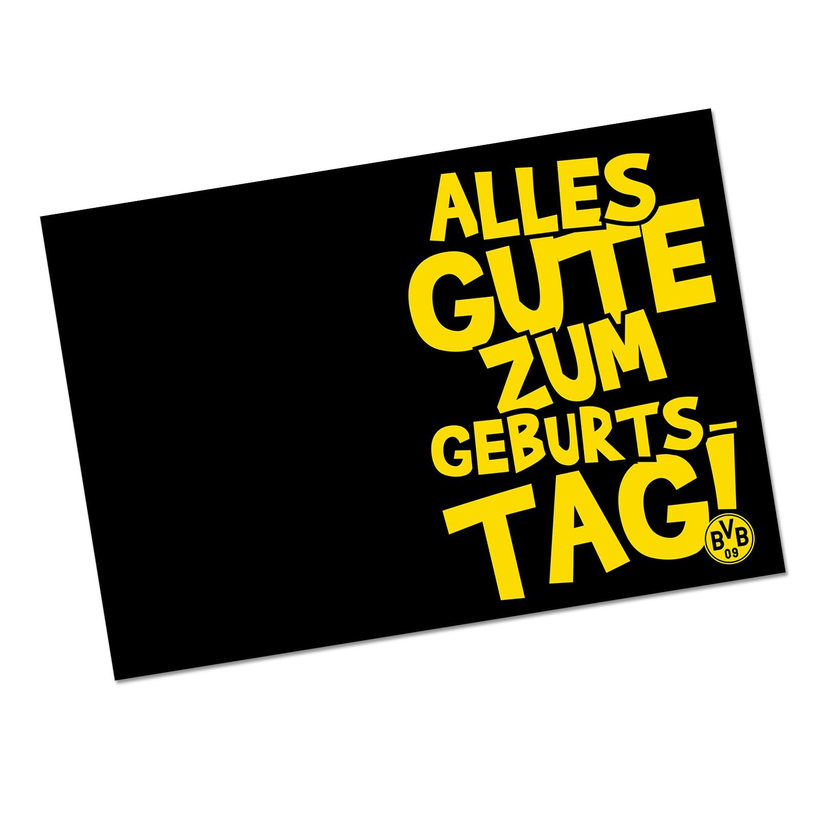 Geburtstagskarte BVB