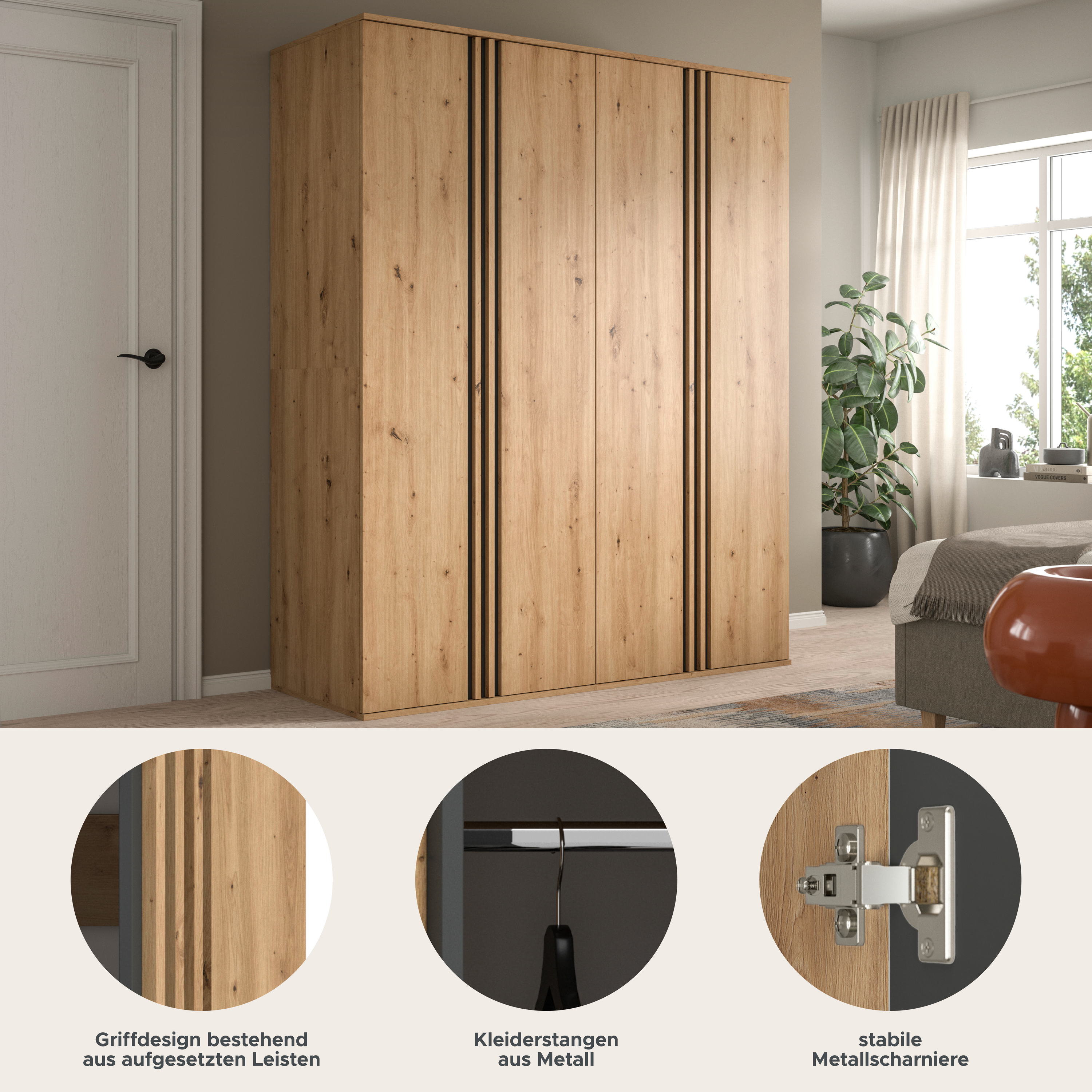Kleiderschrank TOFTA