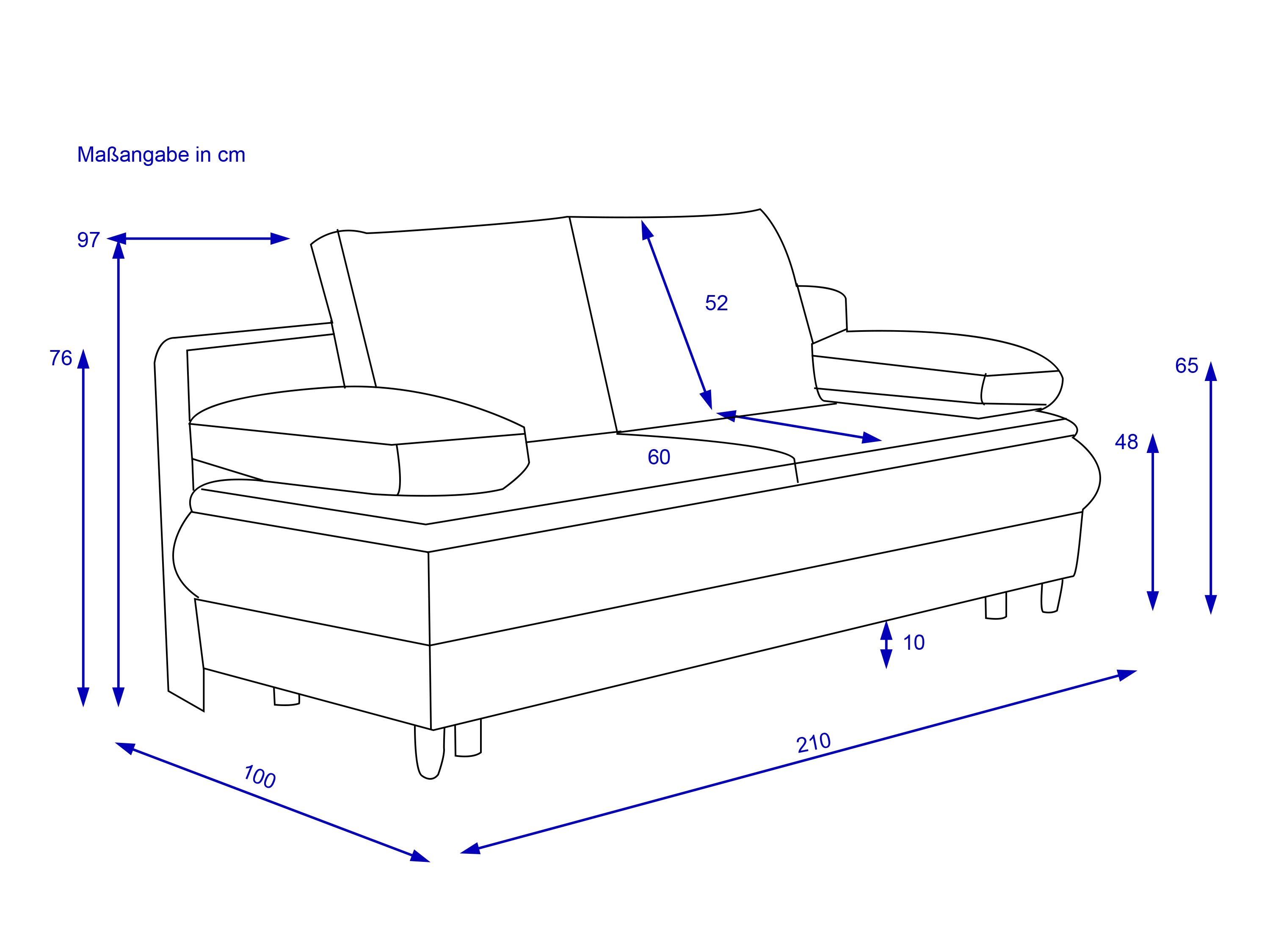 Schlafsofa KALLI