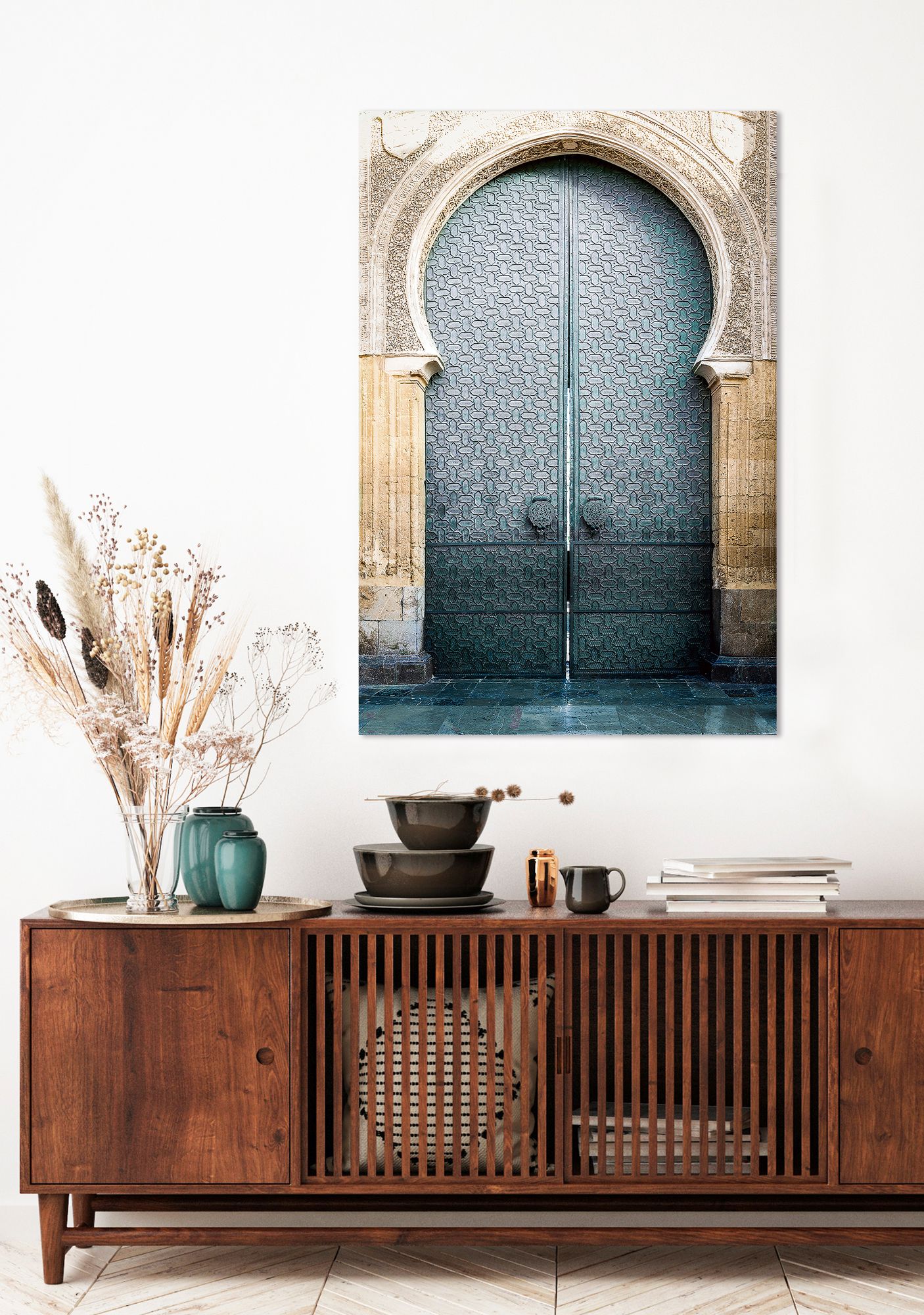 Glasbild ORIENTALISCHE TÜR
