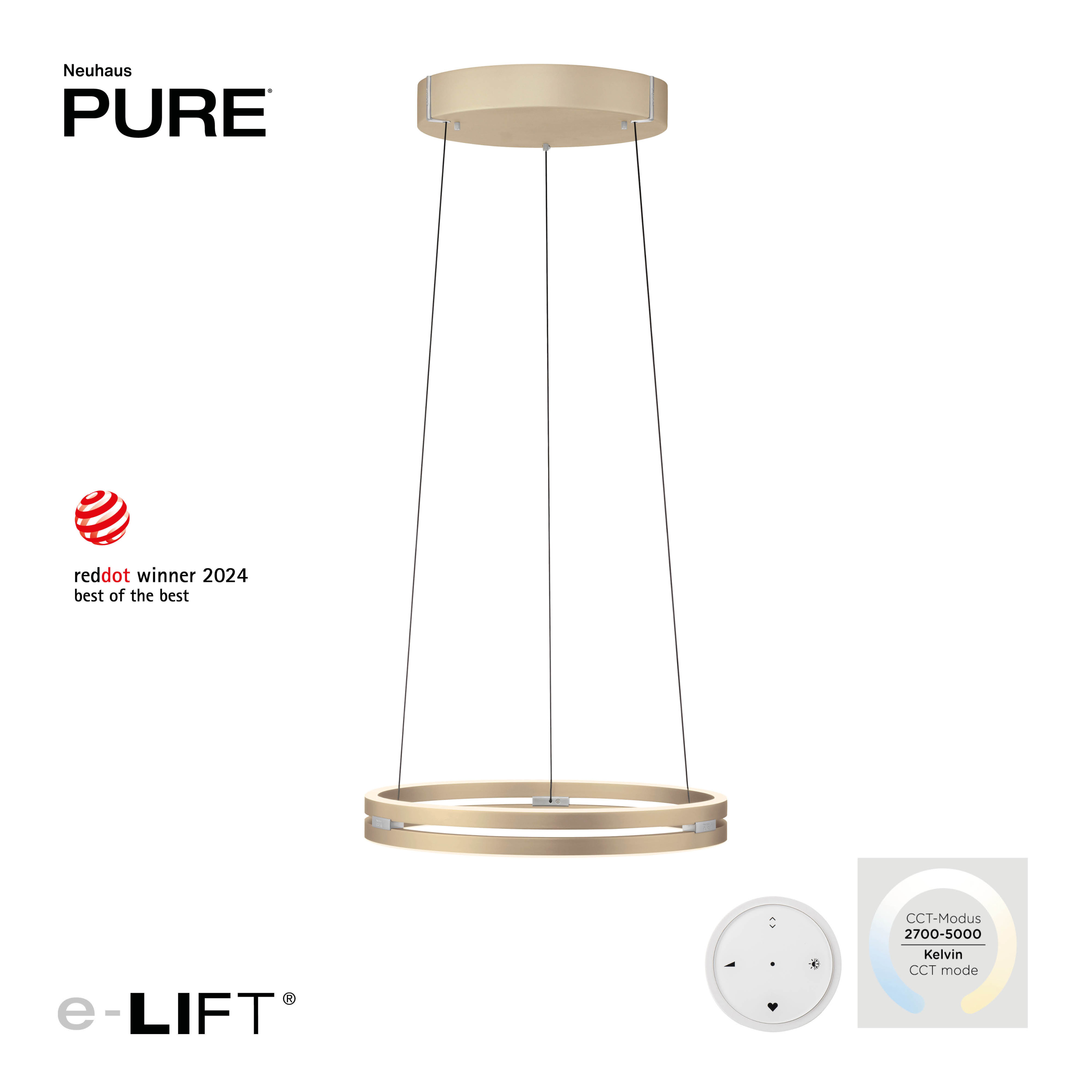 Pendelleuchte PURE E-LOOP