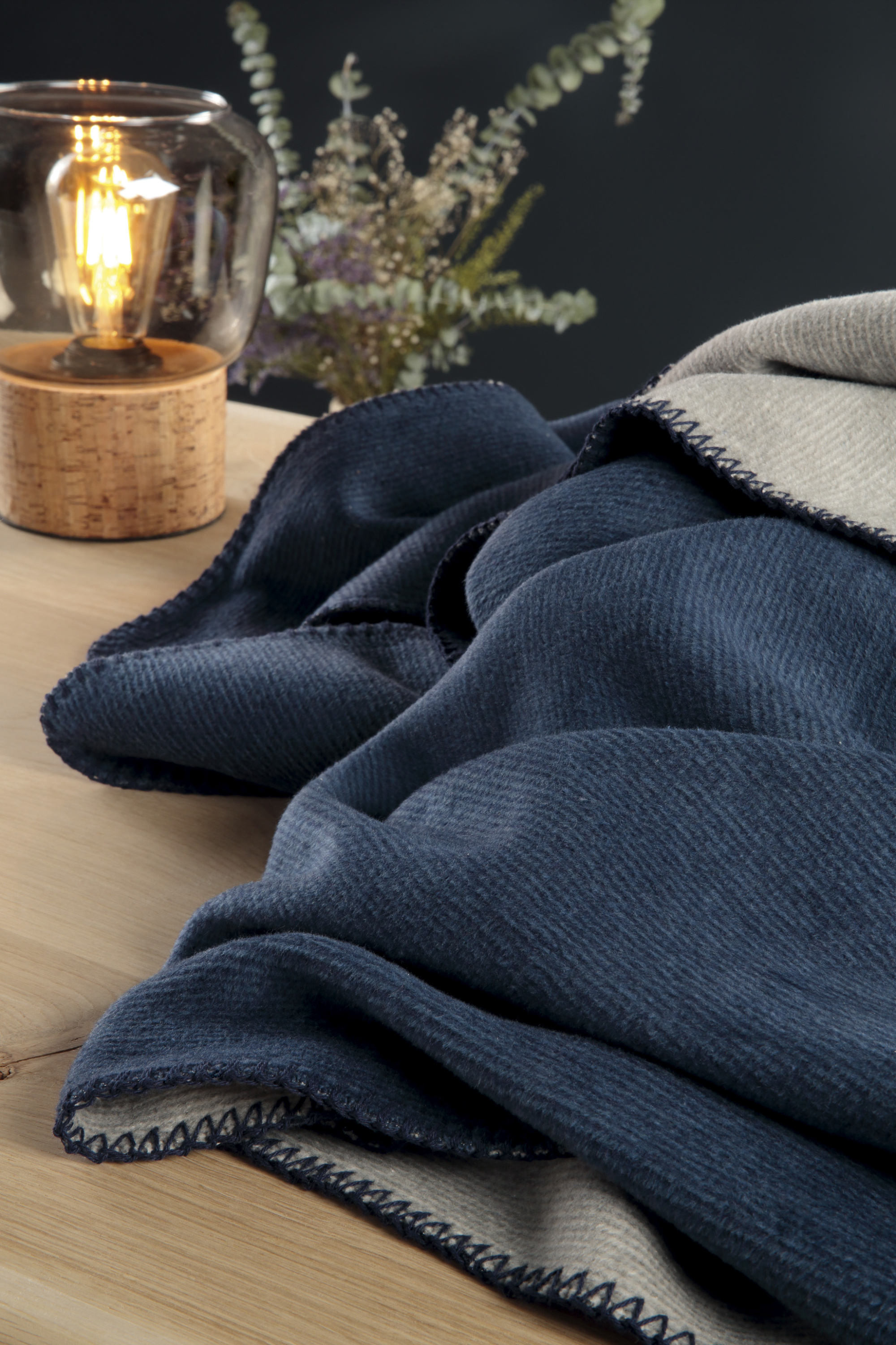 Wohndecke DUO COTTON MELANGE