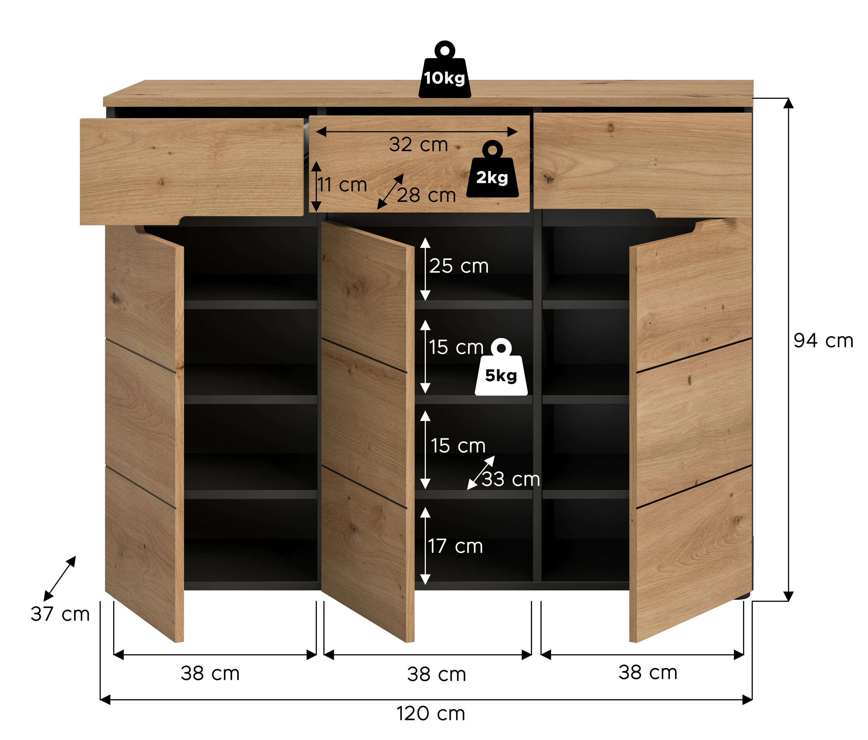 Schuhschrank CANU