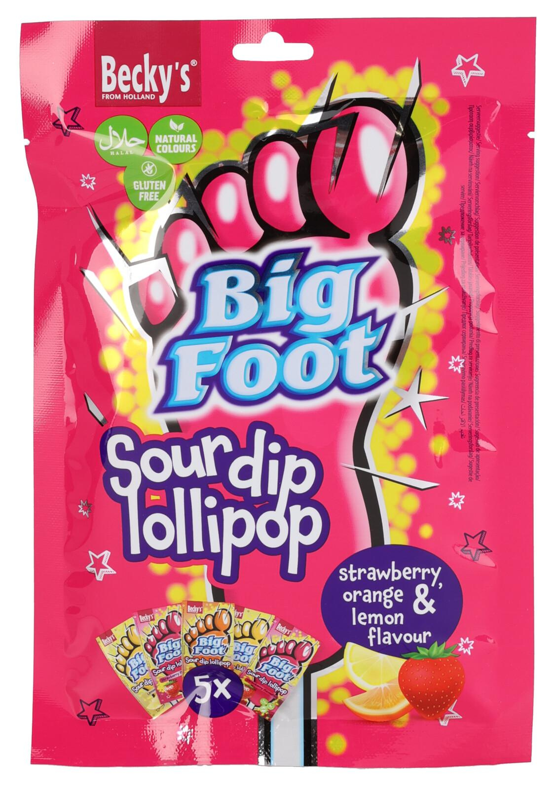 Lollipop BIG FOOT