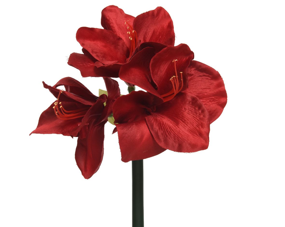 Kunstblume AMARYLLIS rot