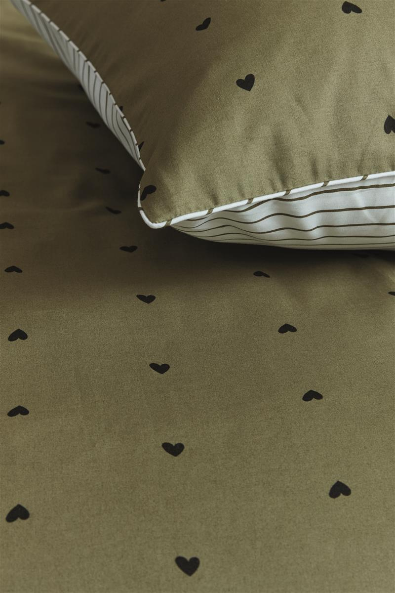 Bettwäsche STRIPED HEARTS