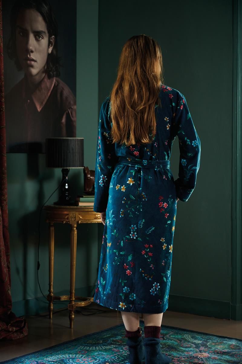 Bademantel PIP STUDIO VELOUR LES FLEURS