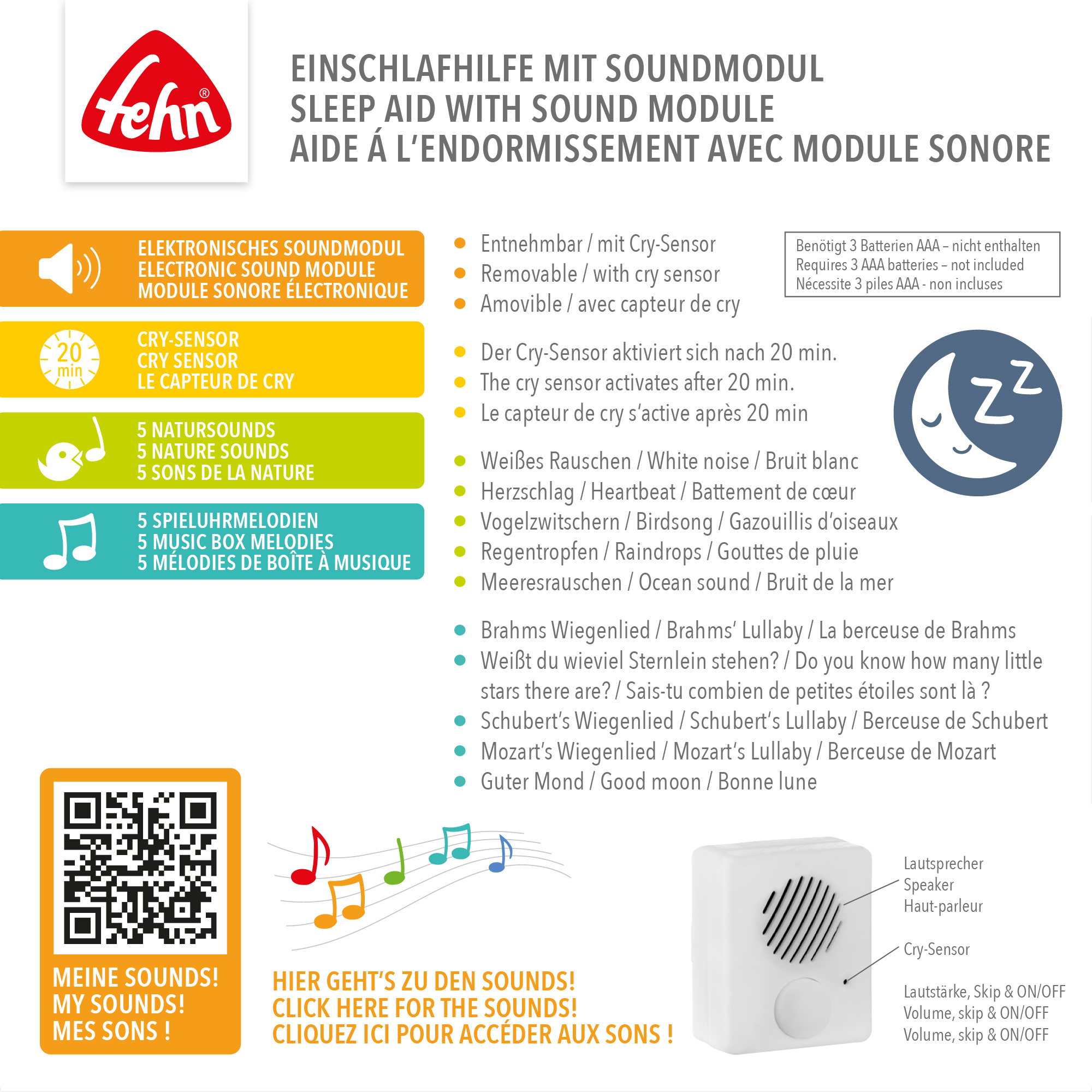 Einschlafhilfe FEHN Caypbara