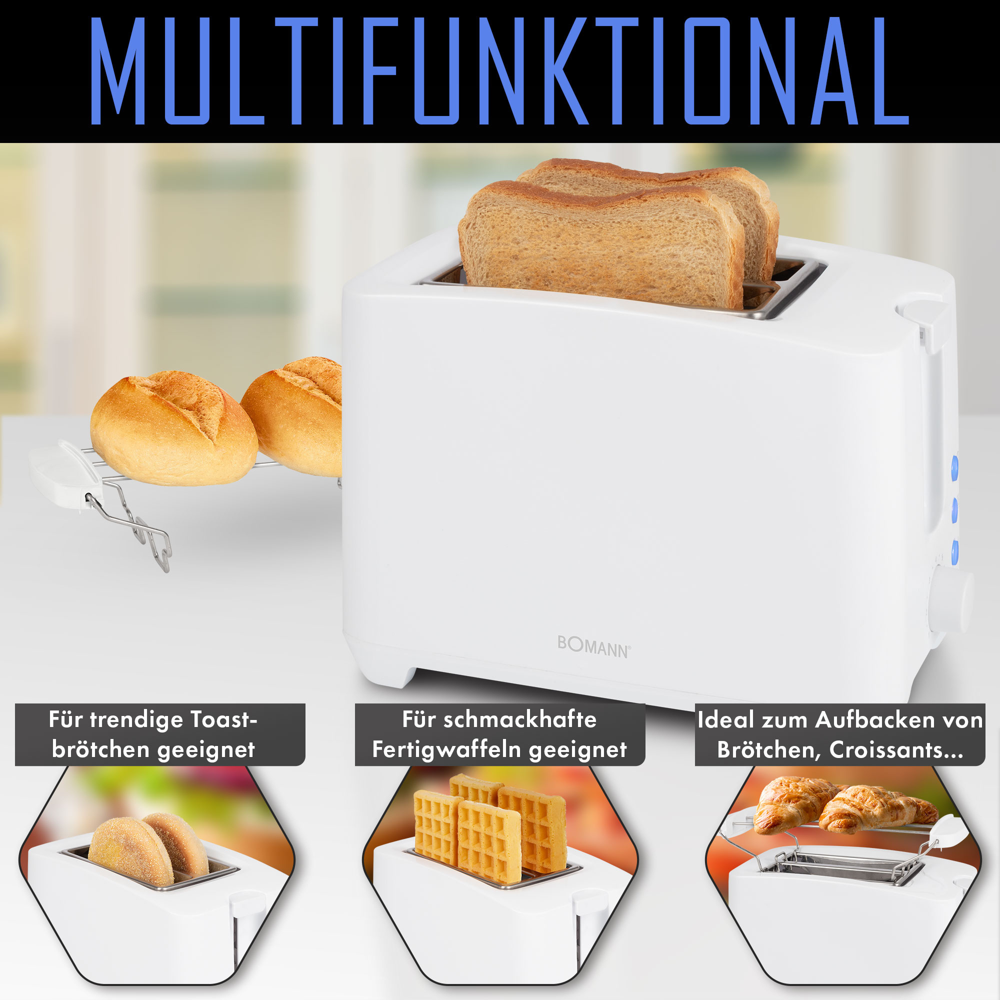 Toaster WHITE