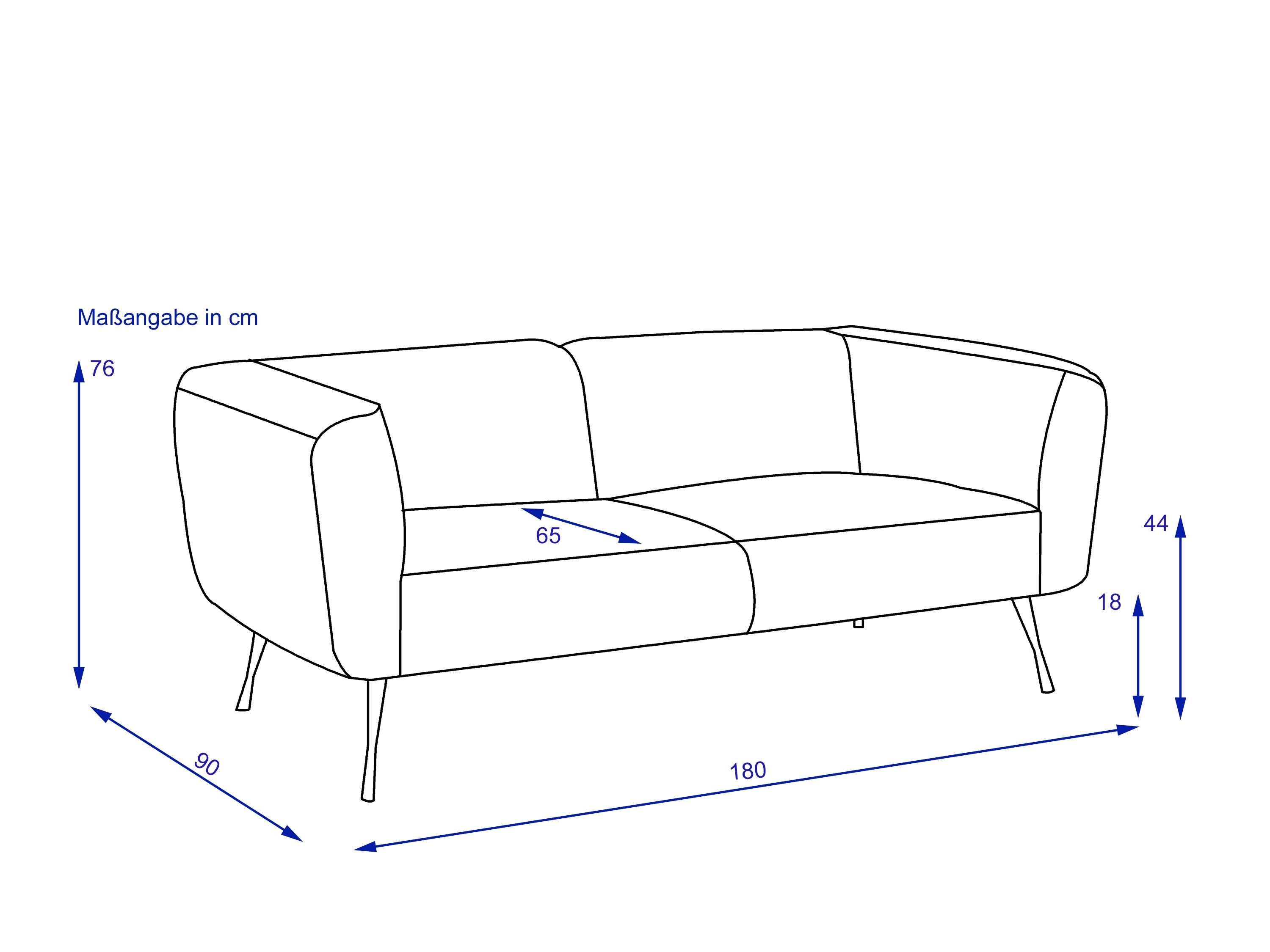 Sofa 2 Sitzer ADELMO