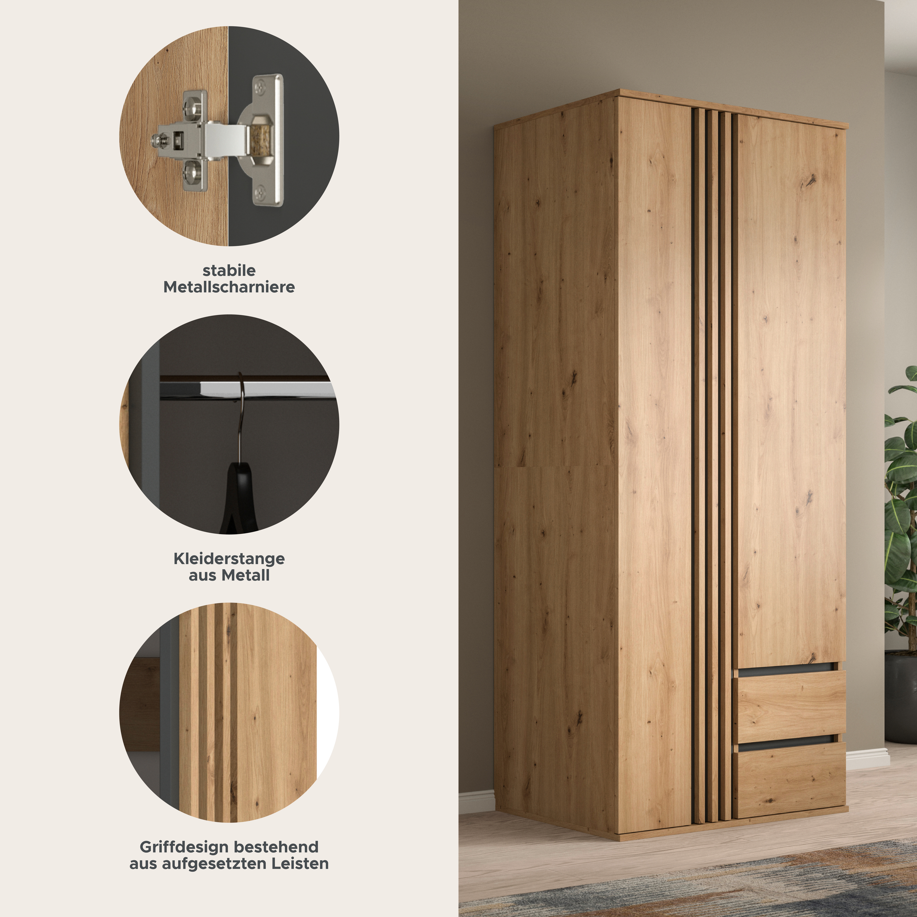 Kleiderschrank TOFTA