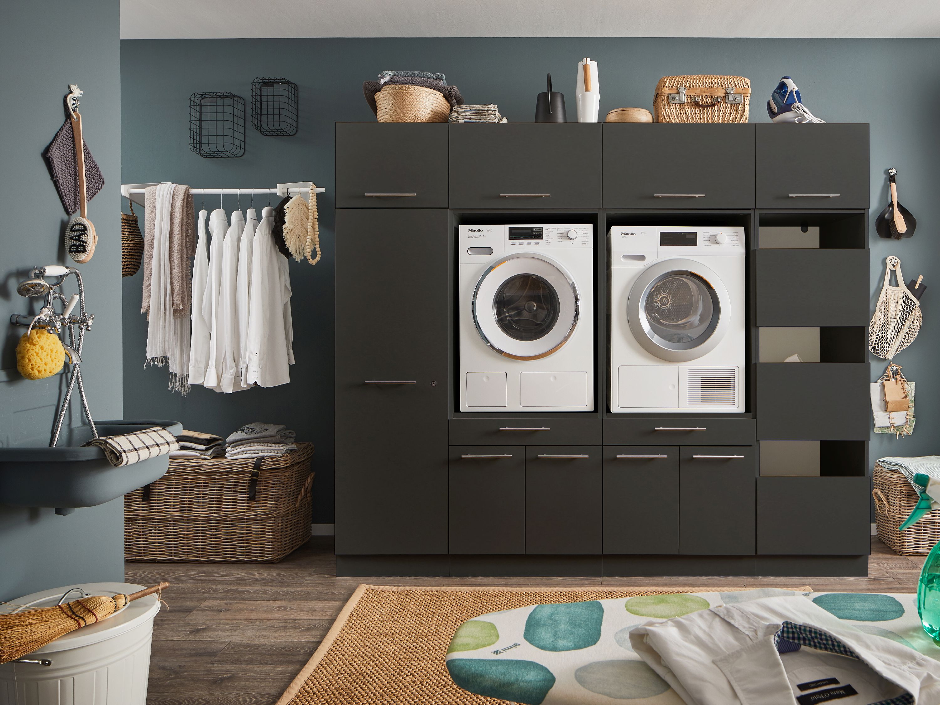 Waschmaschinenschrank HARPER BANDA