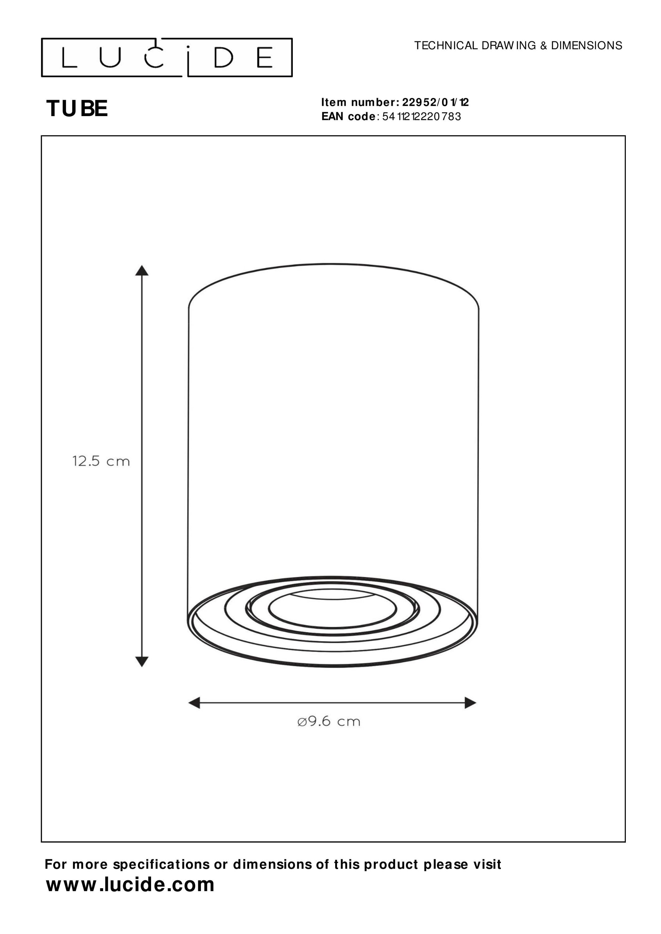 Deckenleuchte TUBE