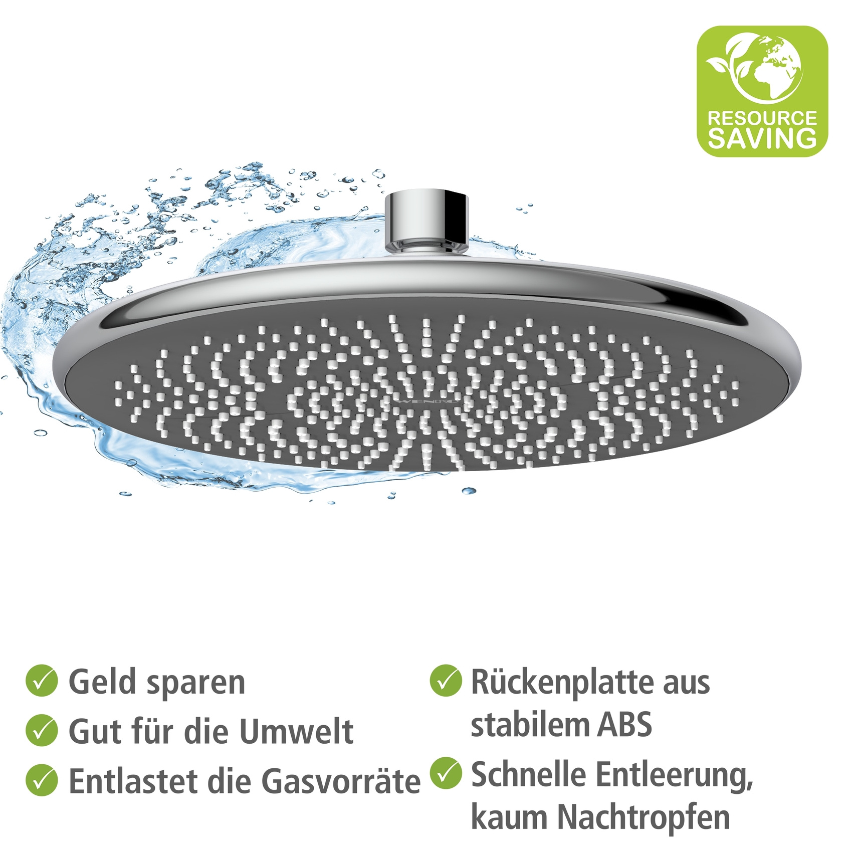 Regenduschkopf WATERSAVING