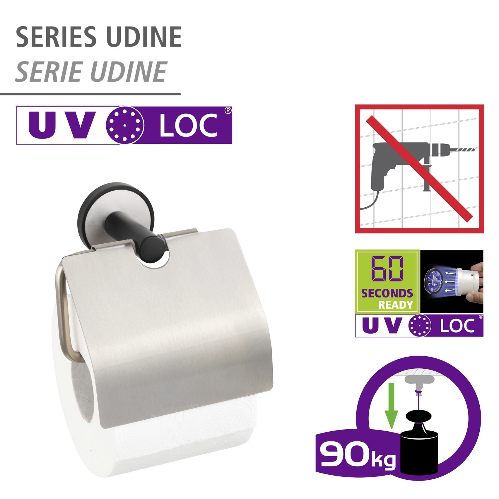 Toilettenpapierhalter UDINE