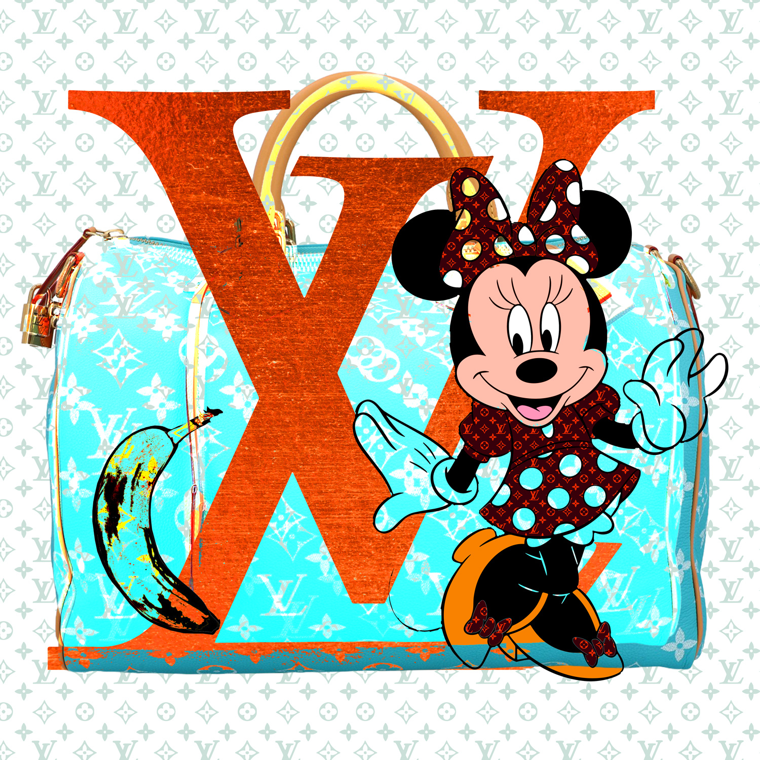 Acrylglasbild FASHION Icons