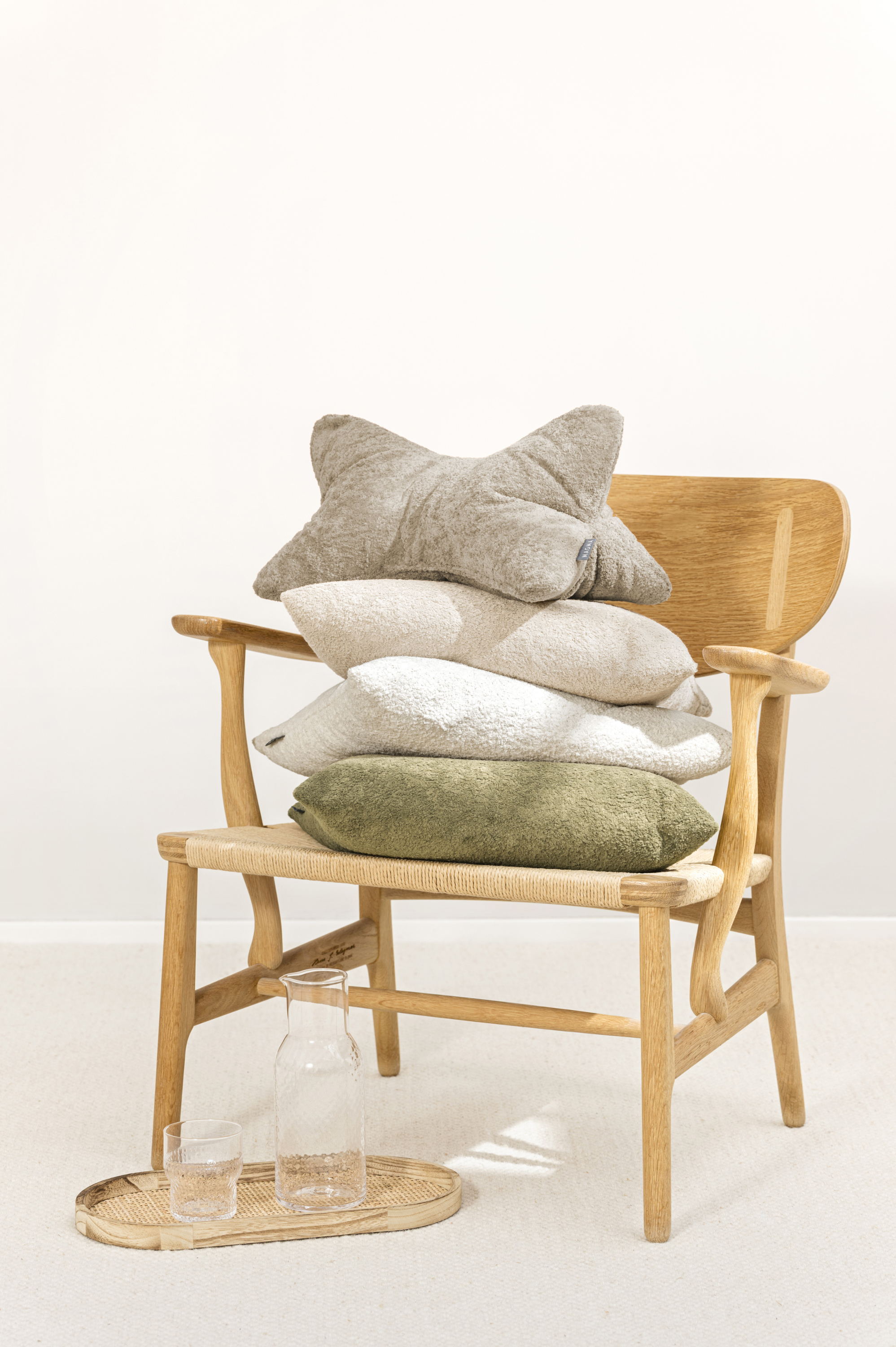 Lesekissen MONTE taupe