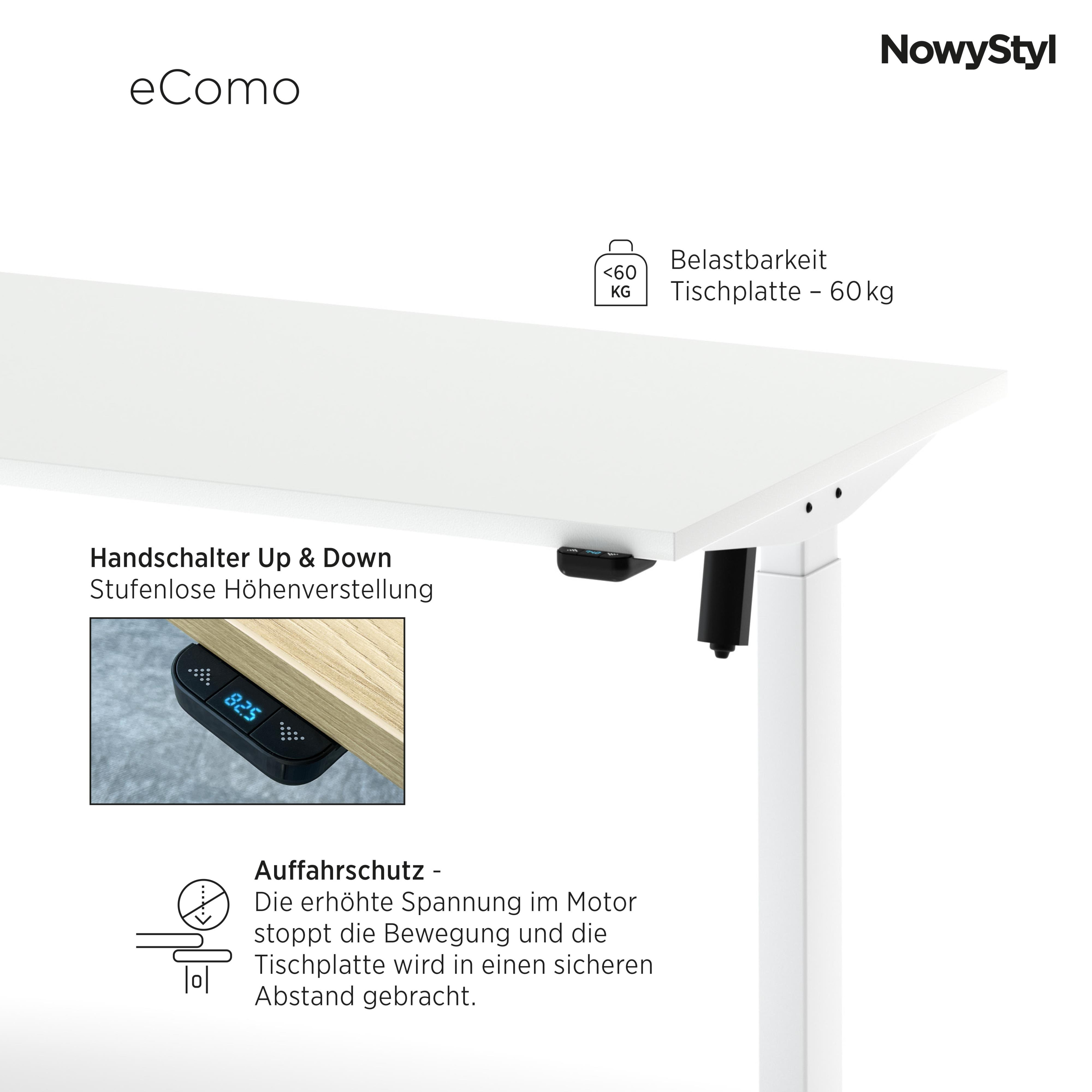 Elektroschreibtisch eCOMO