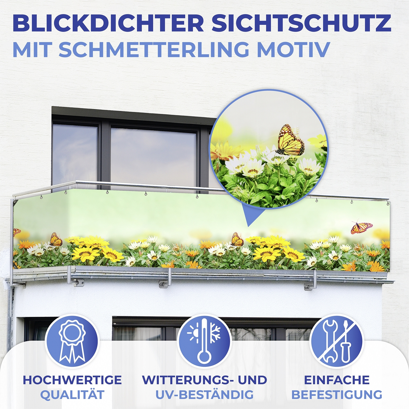 Balkon-Sichtschutz