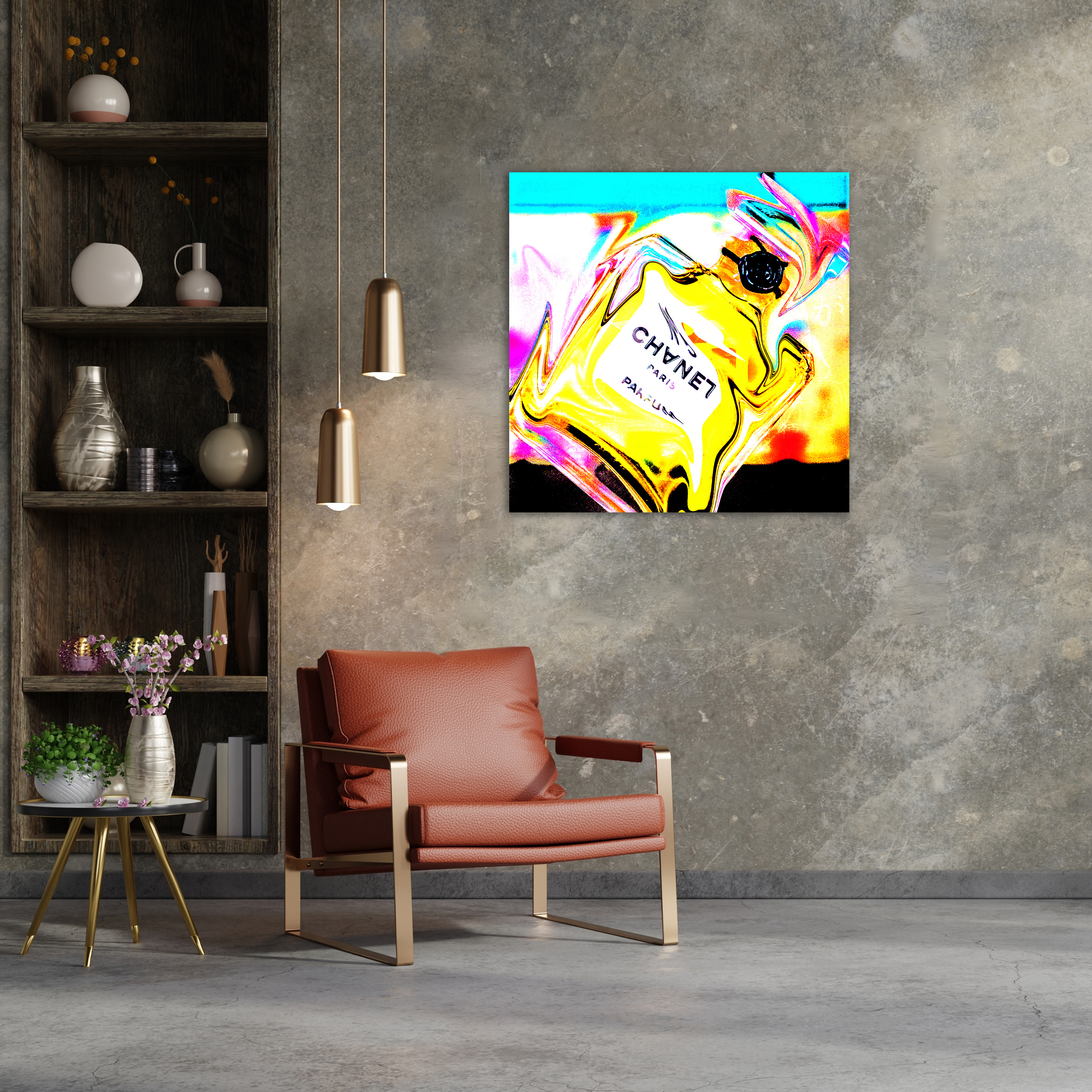Acrylglasbild FASHION Icons