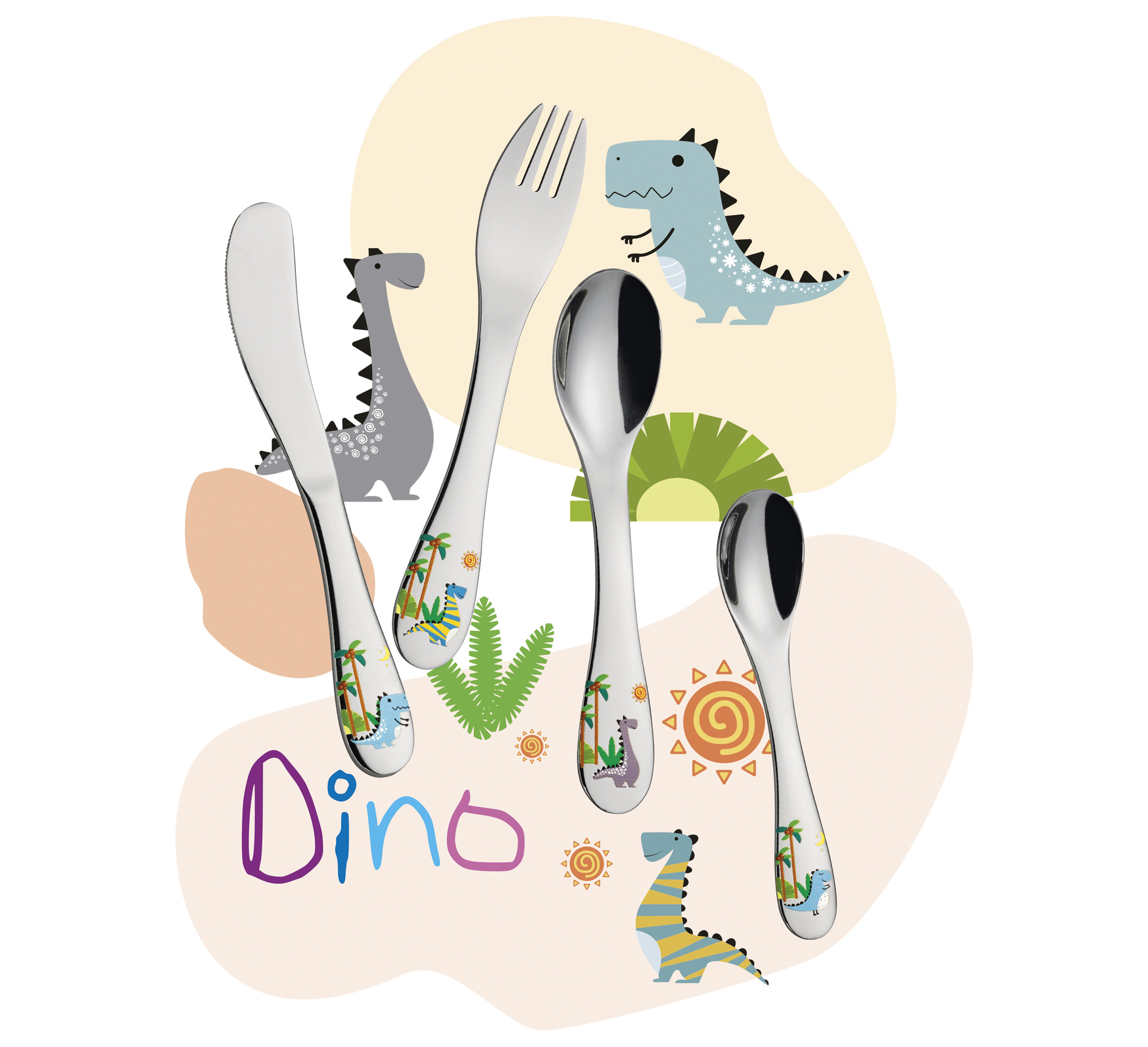 Kinderbesteck cilio DINO
