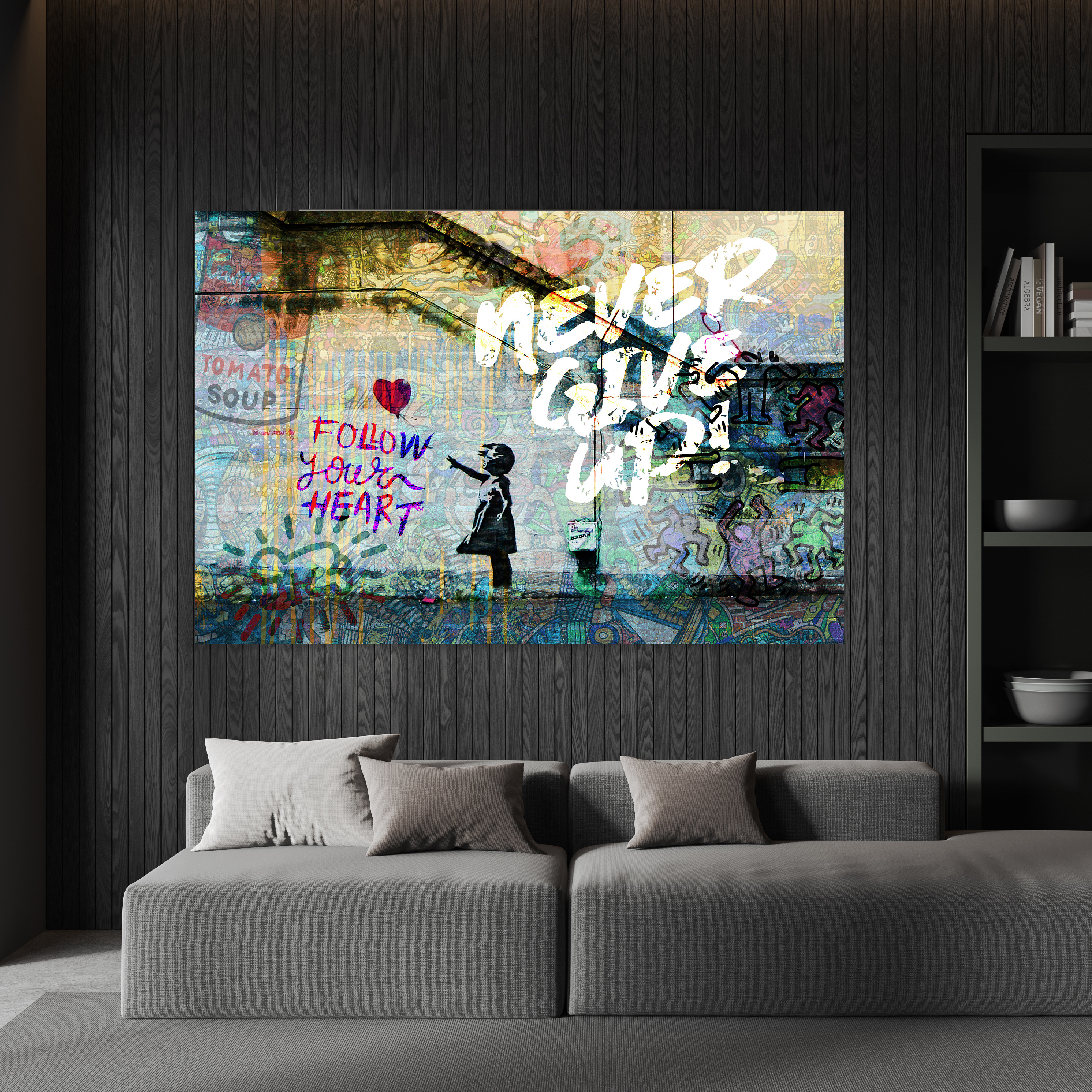 Acrylglasbild Graffiti