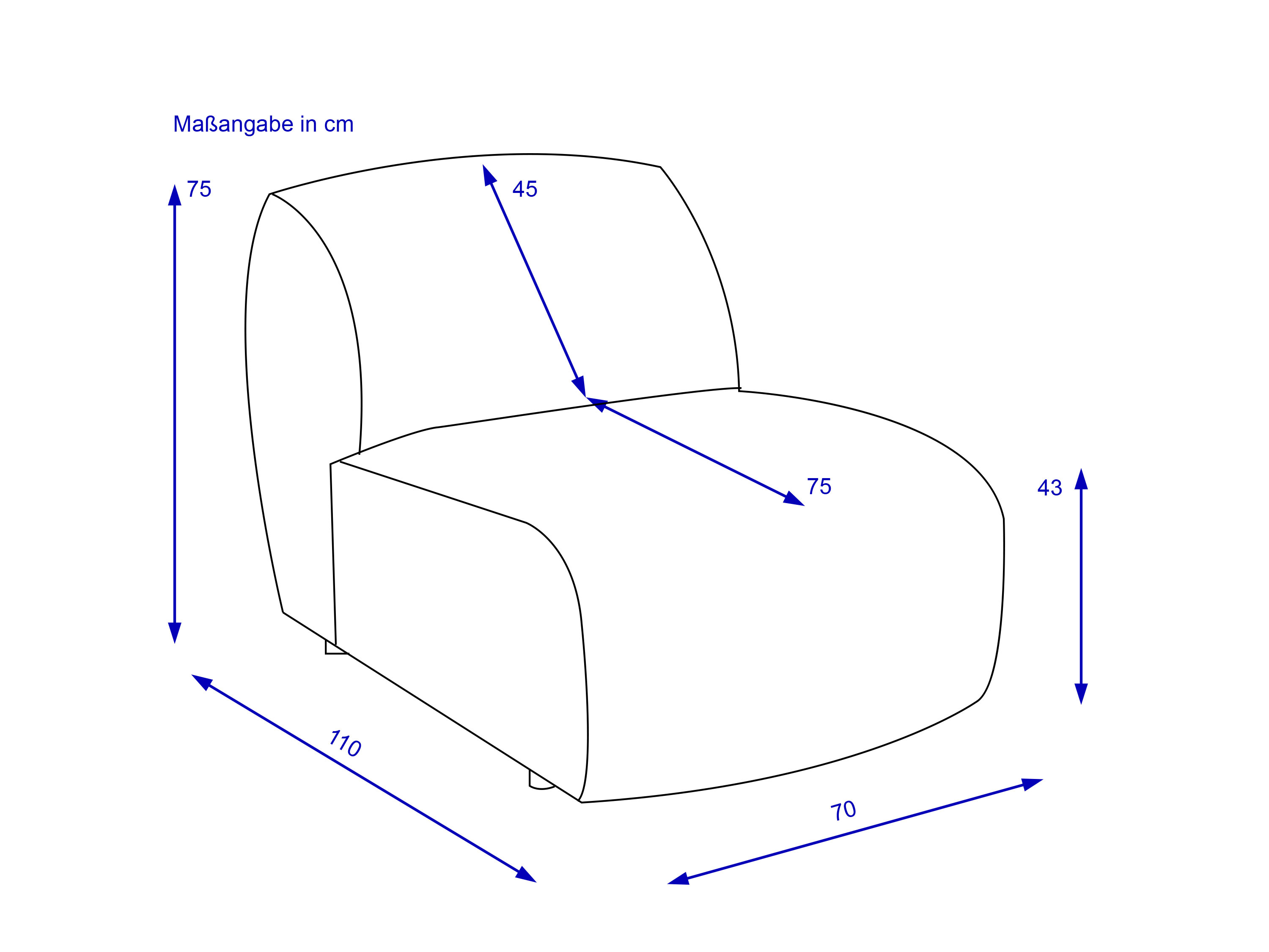 Sofaelement ZEFERINO PRATO