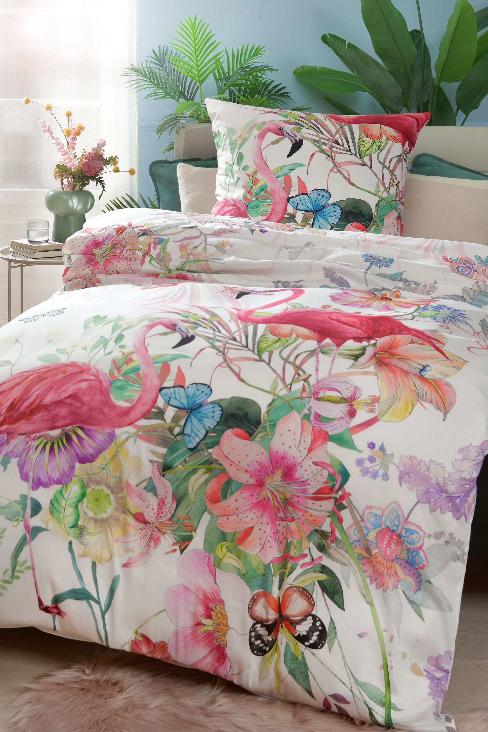 Wendebettwäsche FLORA Satin