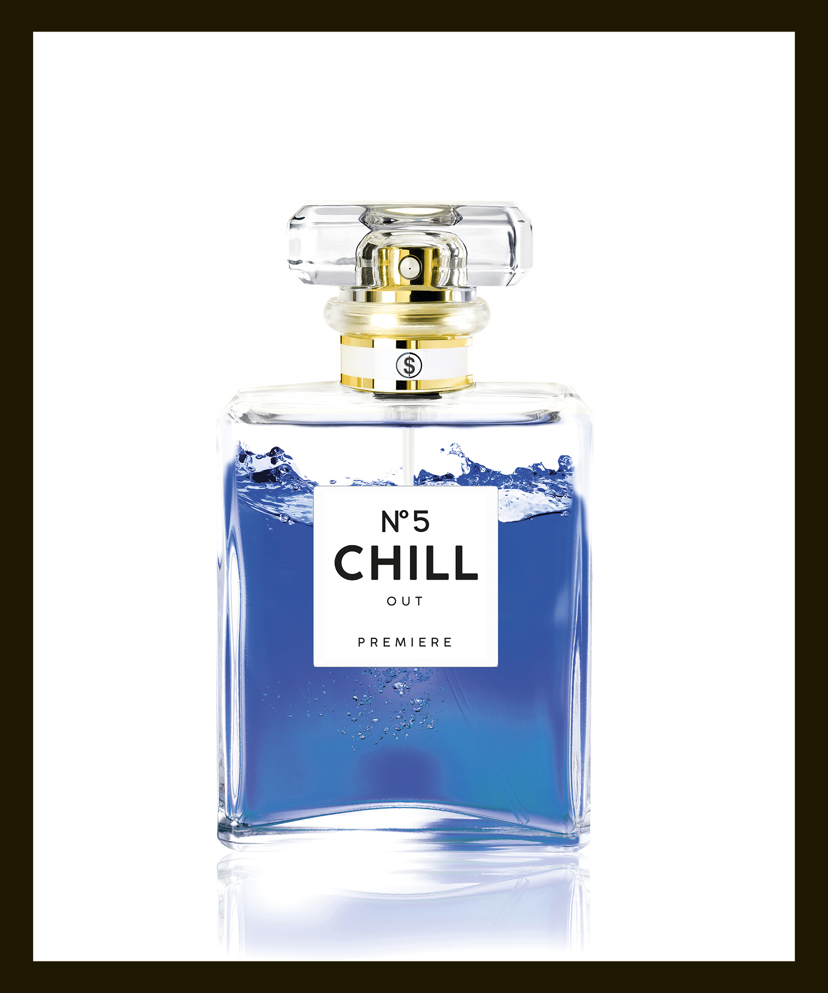 Kunstdruck Parfum Bottle