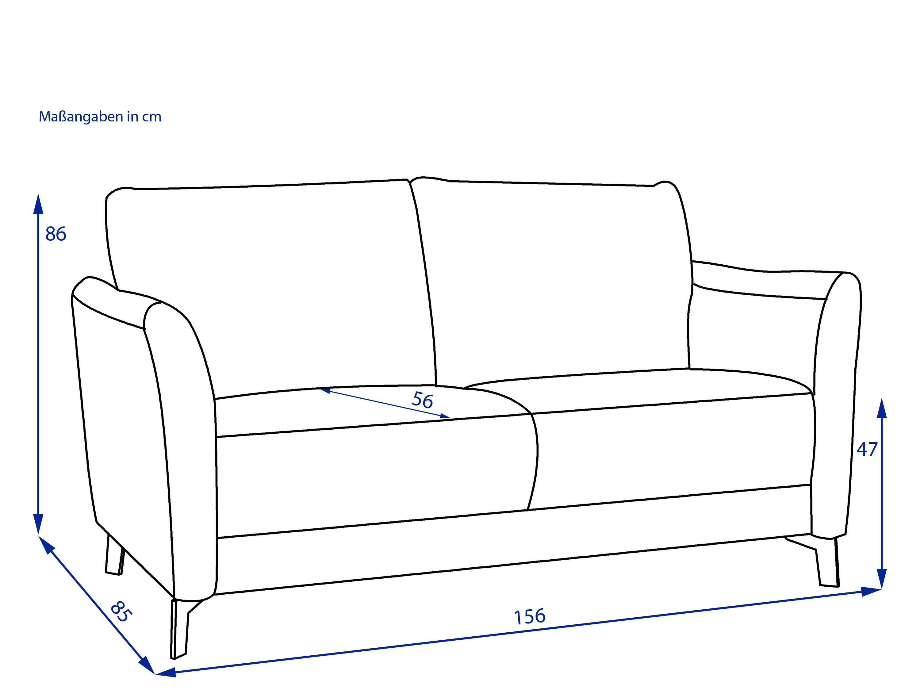 Sofa 2,5 SITZER MONDO PIATTO