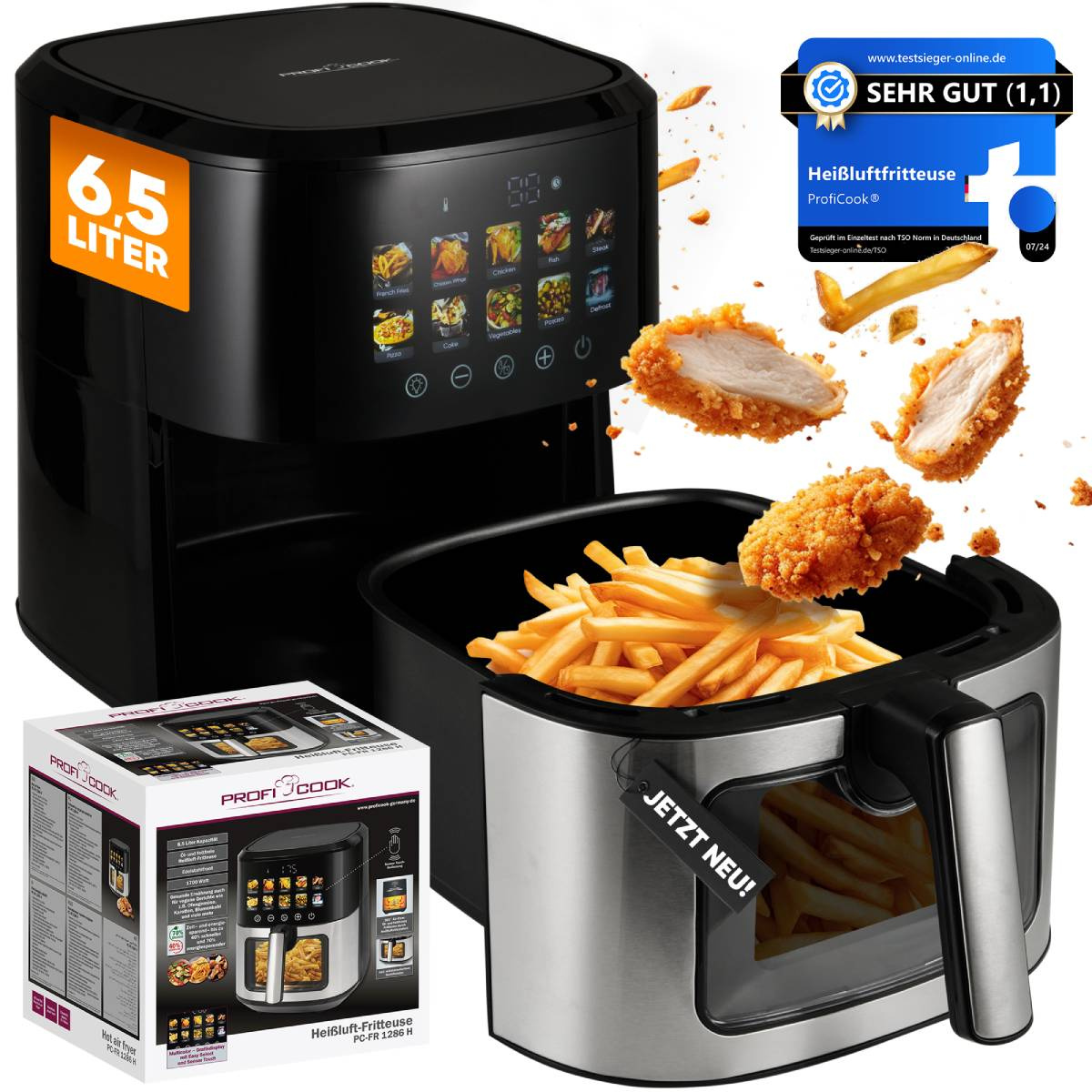 Heißluftfritteuse PROFICOOK