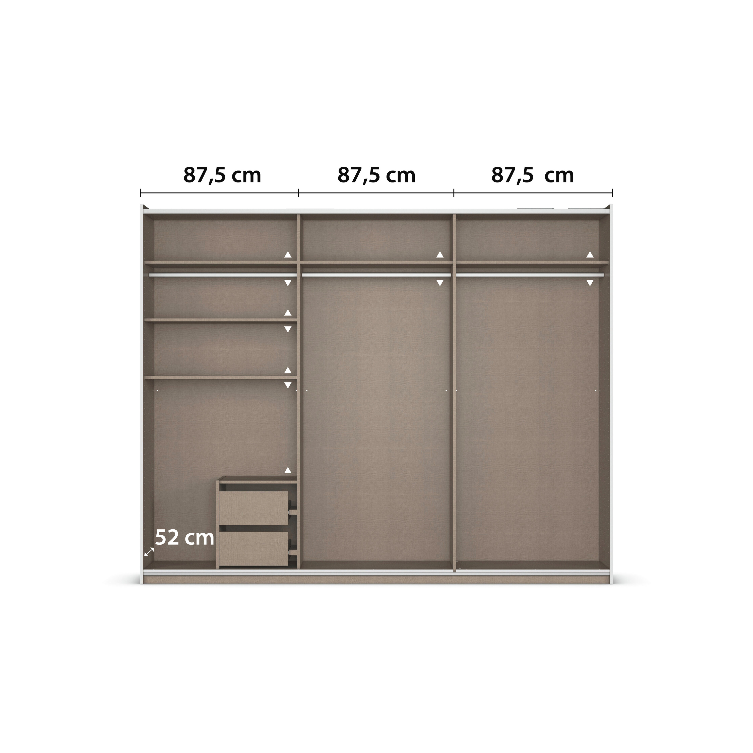 Kleiderschrank NOVA