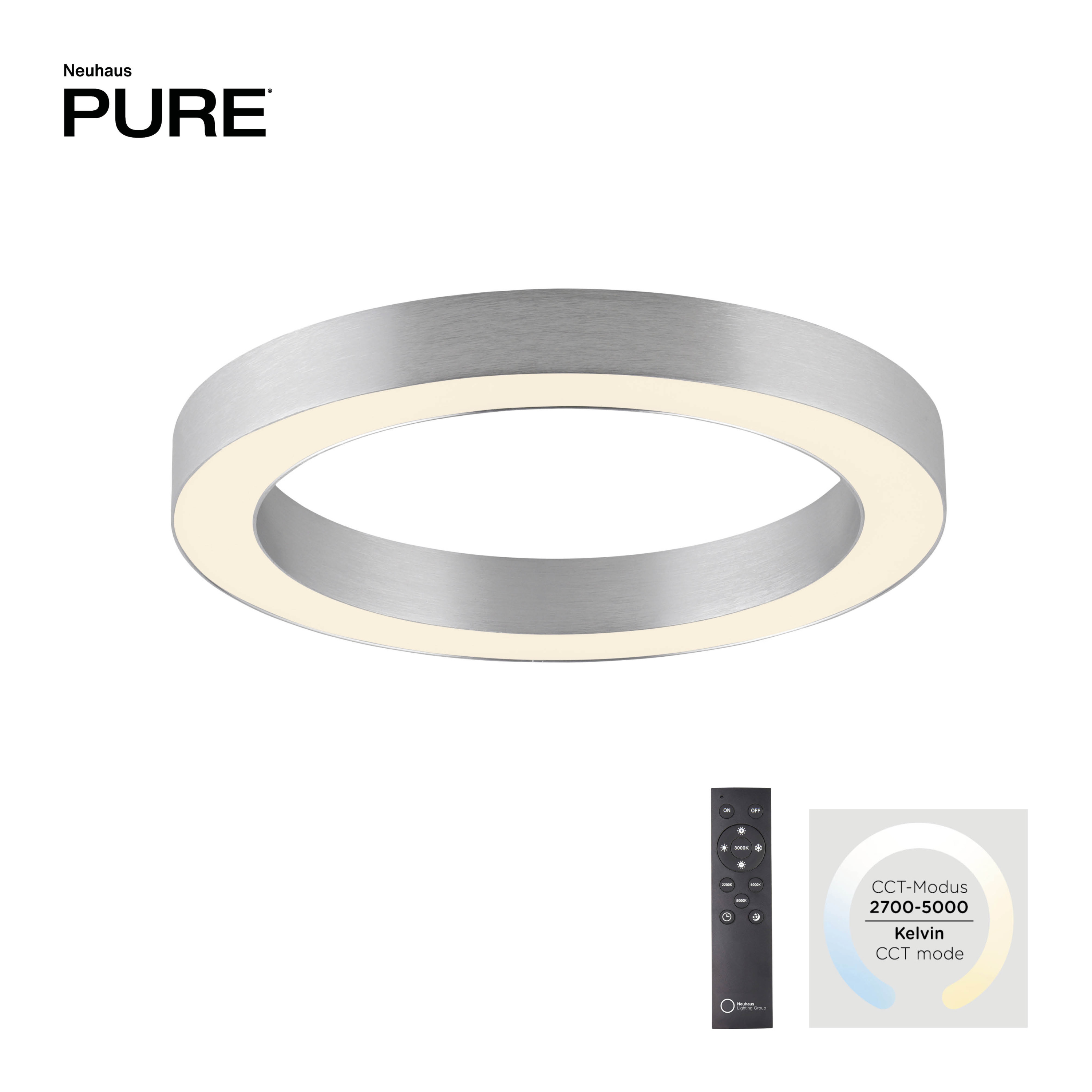 Deckenleuchte PURE LINES ROUND
