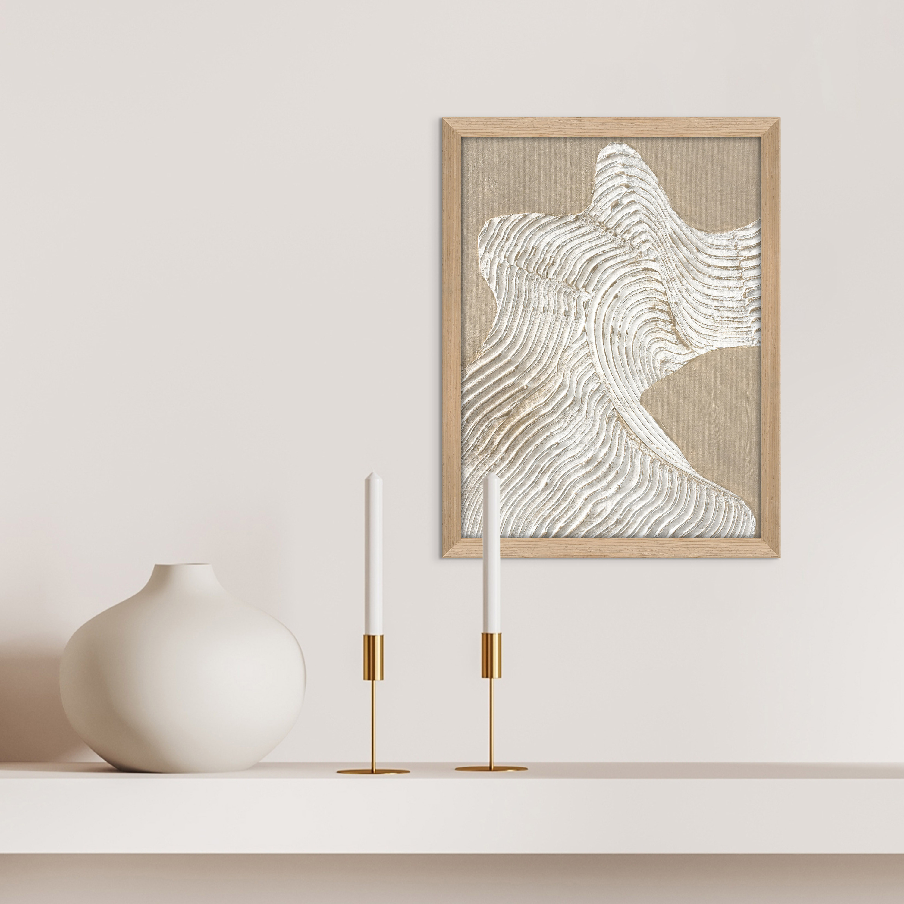 Gemälde RAW SHAPE 3