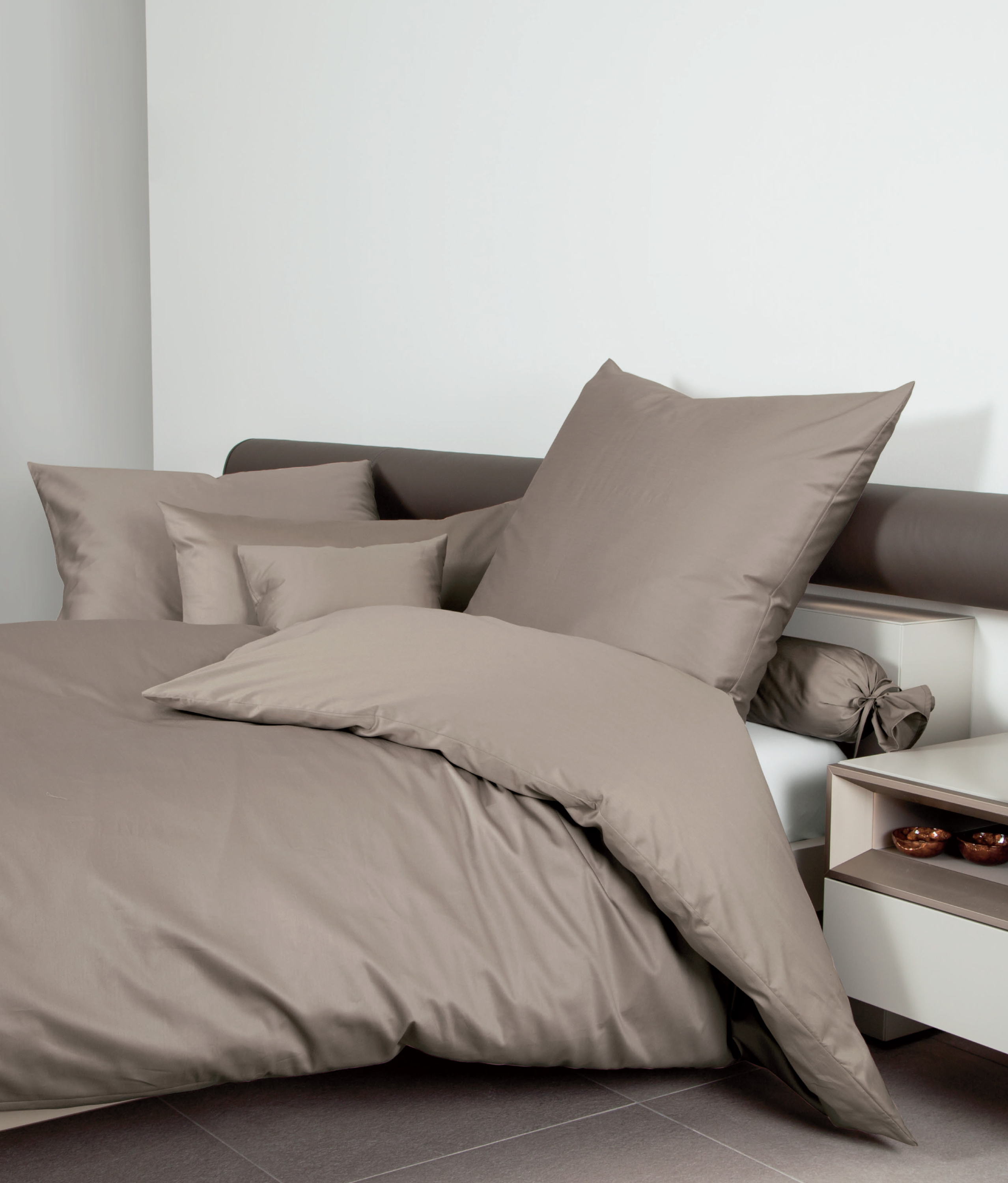 Bettwäsche COLORS Mako-Satin