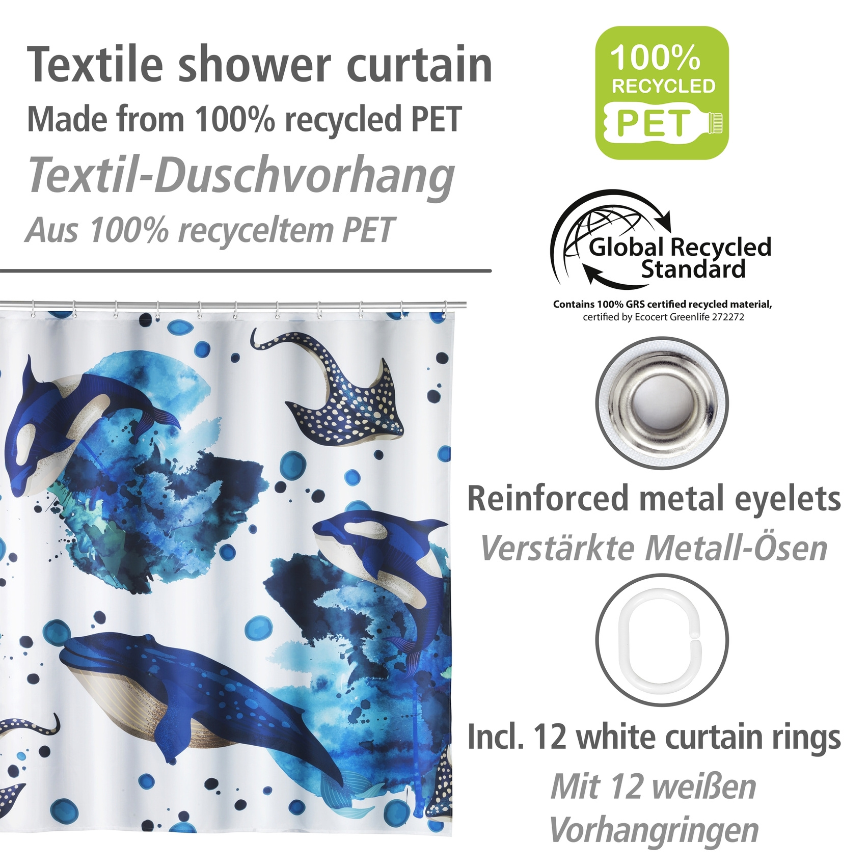 Duschvorhang AQUARIS