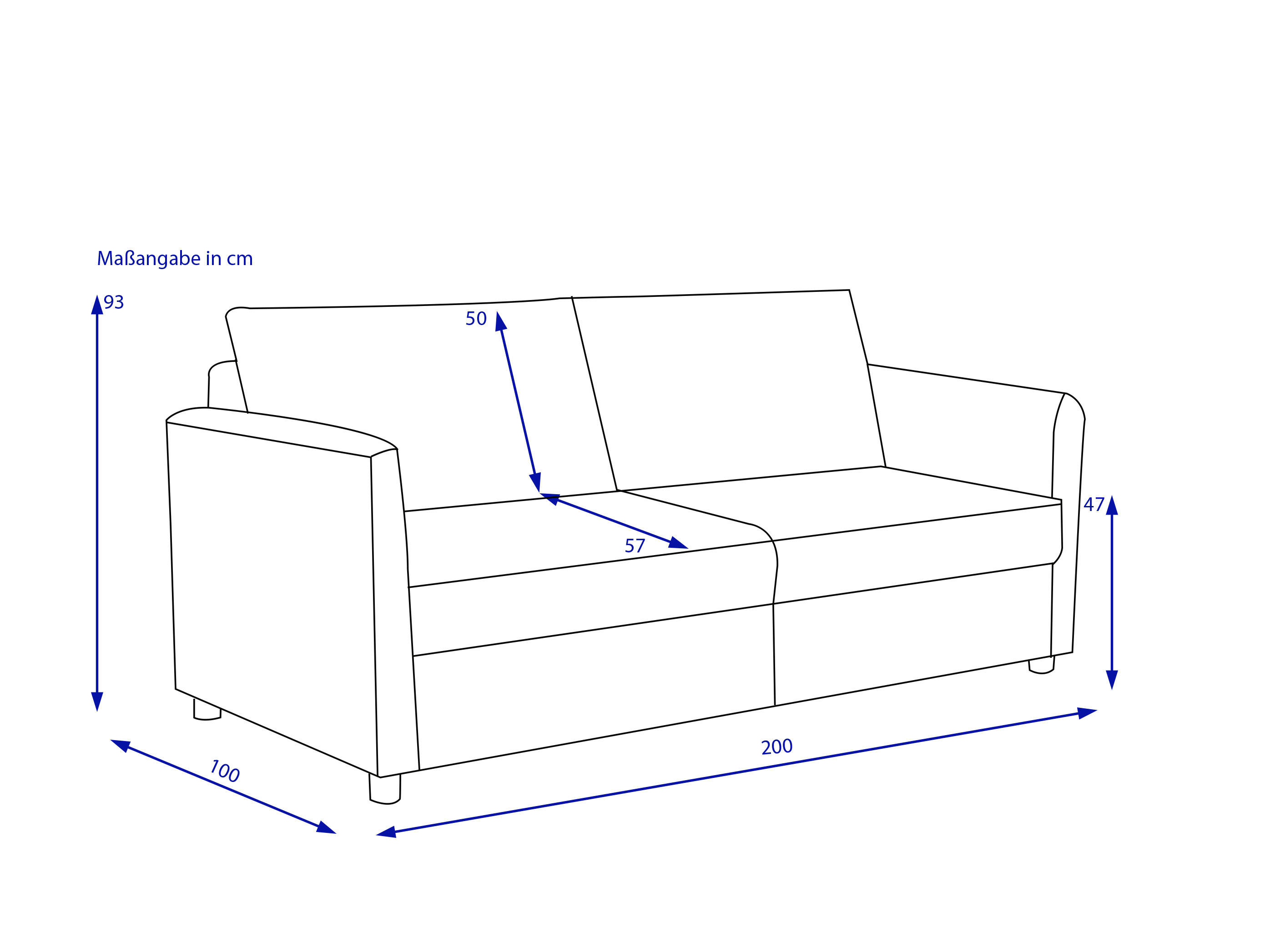 Schlafsofa vito SYSTEMO