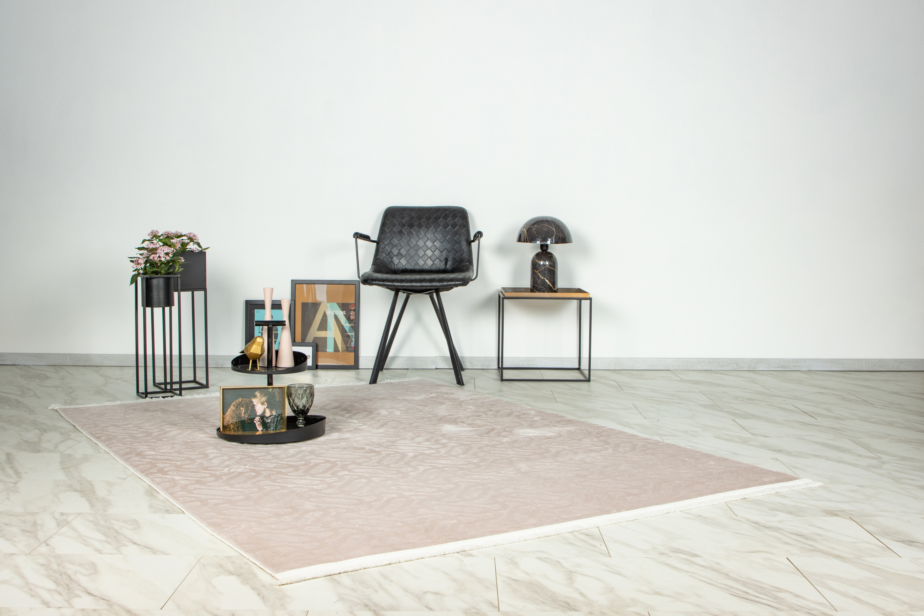 Teppich DAMLA light taupe